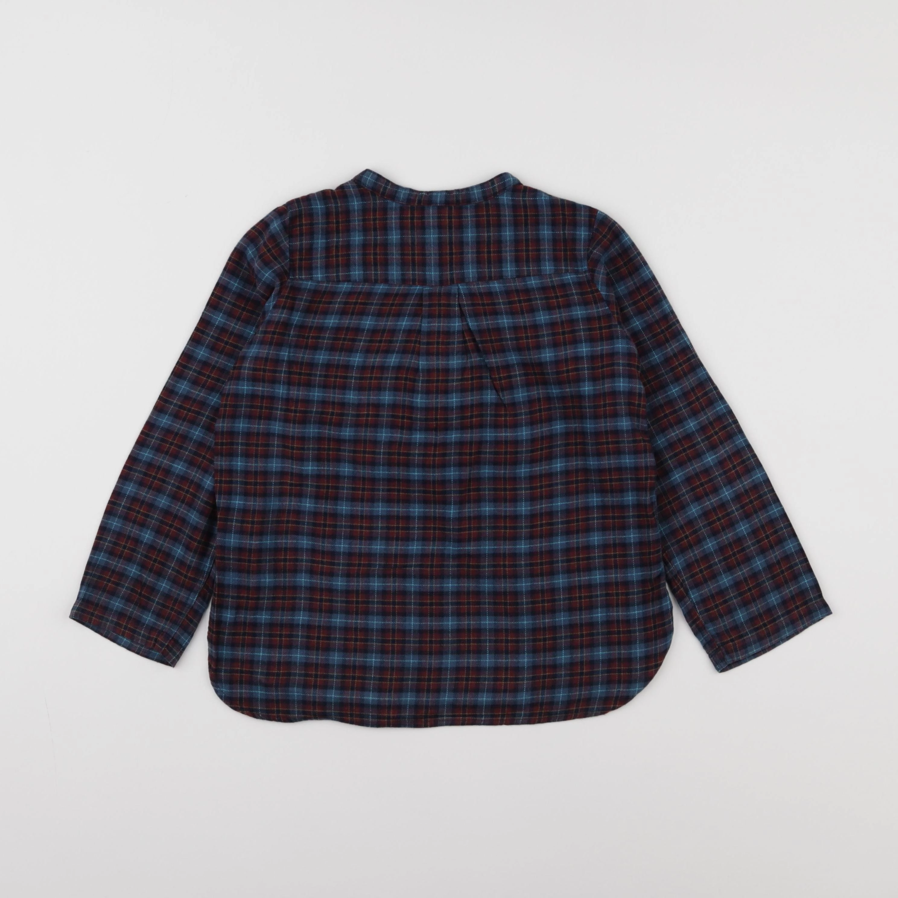 Bonton - chemise bleu - 6 ans