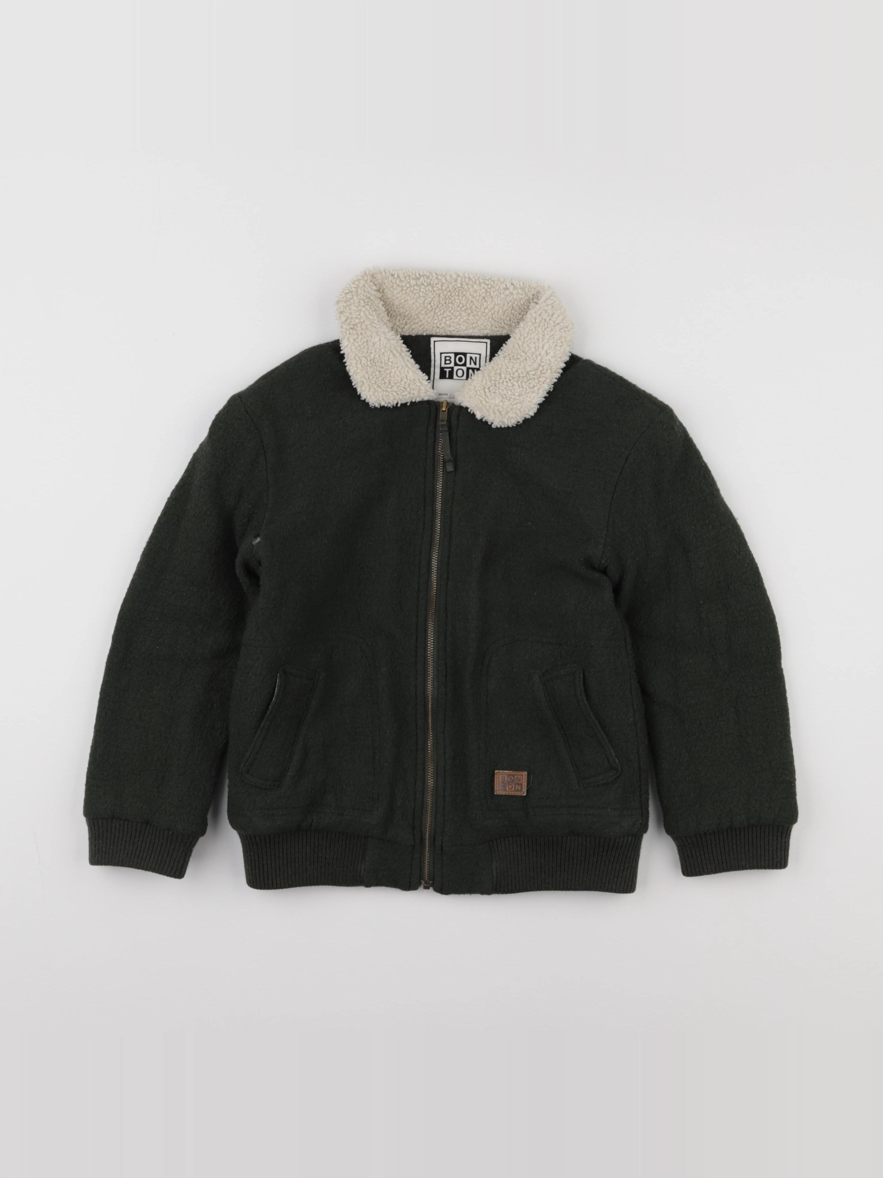 Bonton - veste vert - 6 ans