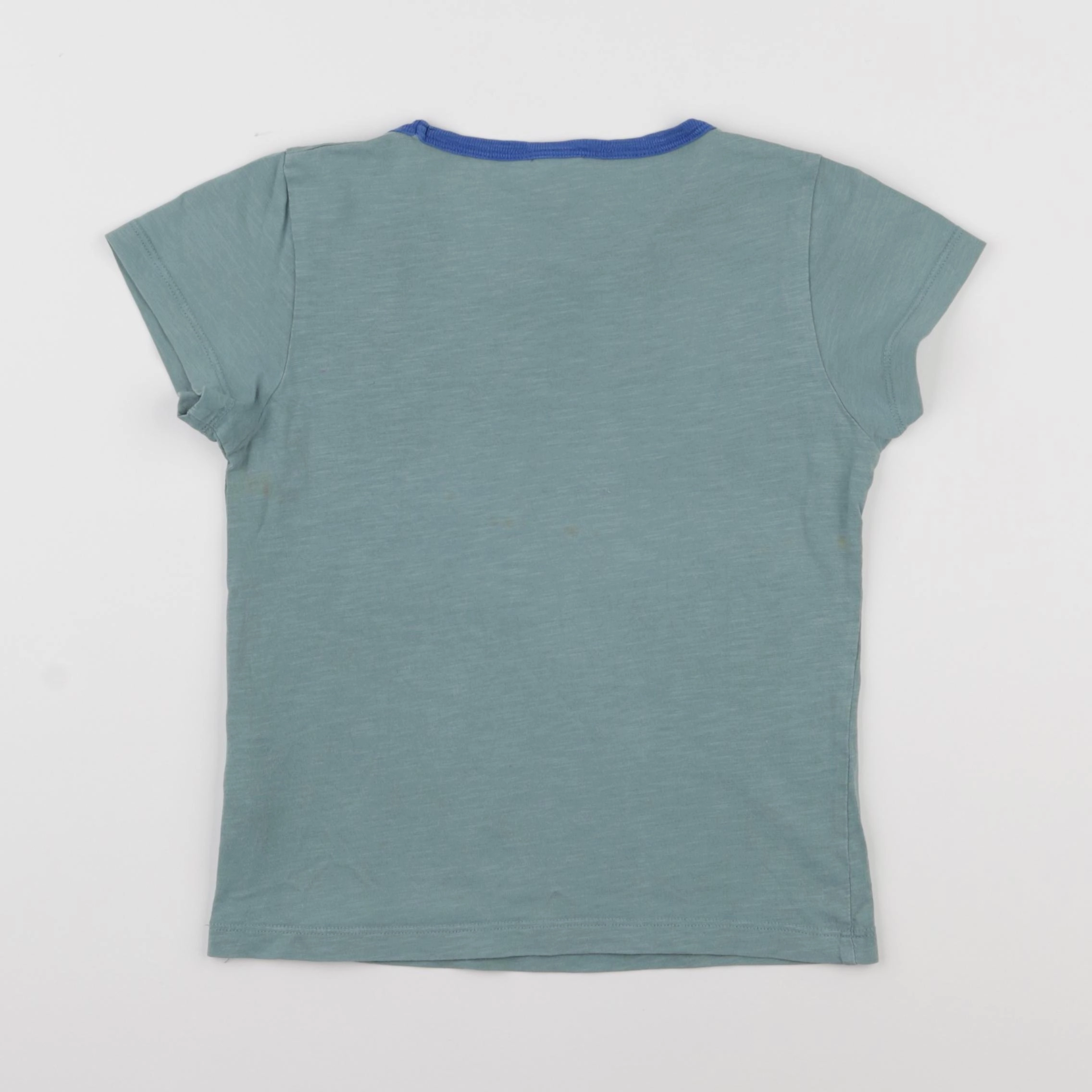 Bonton - tee-shirt bleu - 8 ans