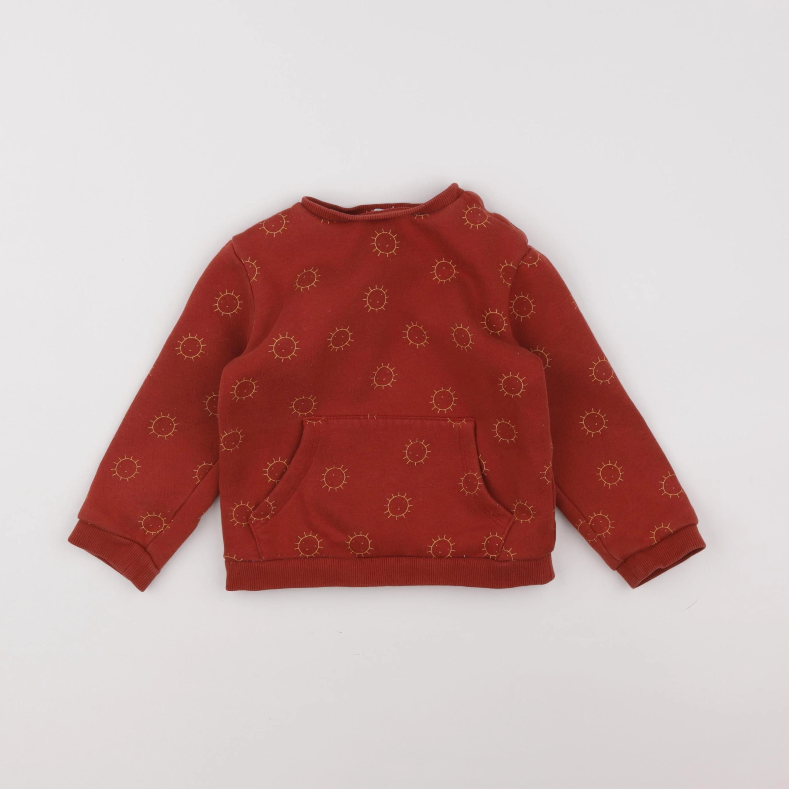 Cadet Rousselle - sweat rouge - 36 mois
