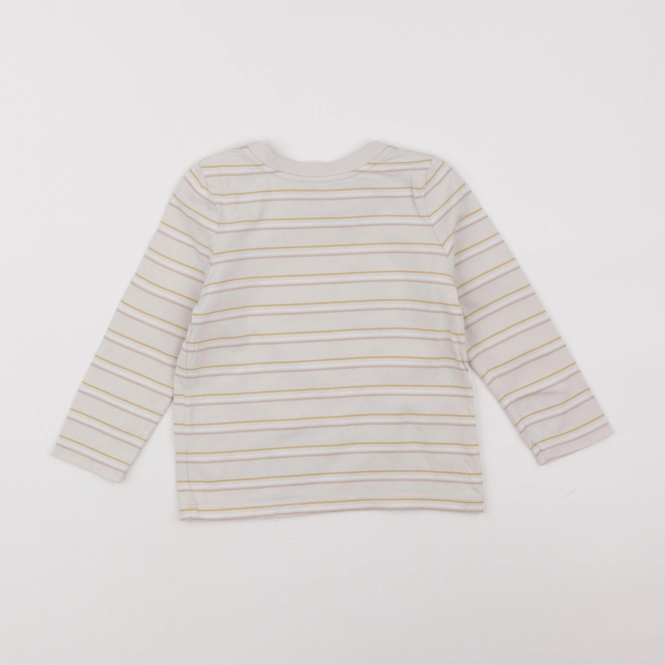 Natalys - tee-shirt beige - 4 ans