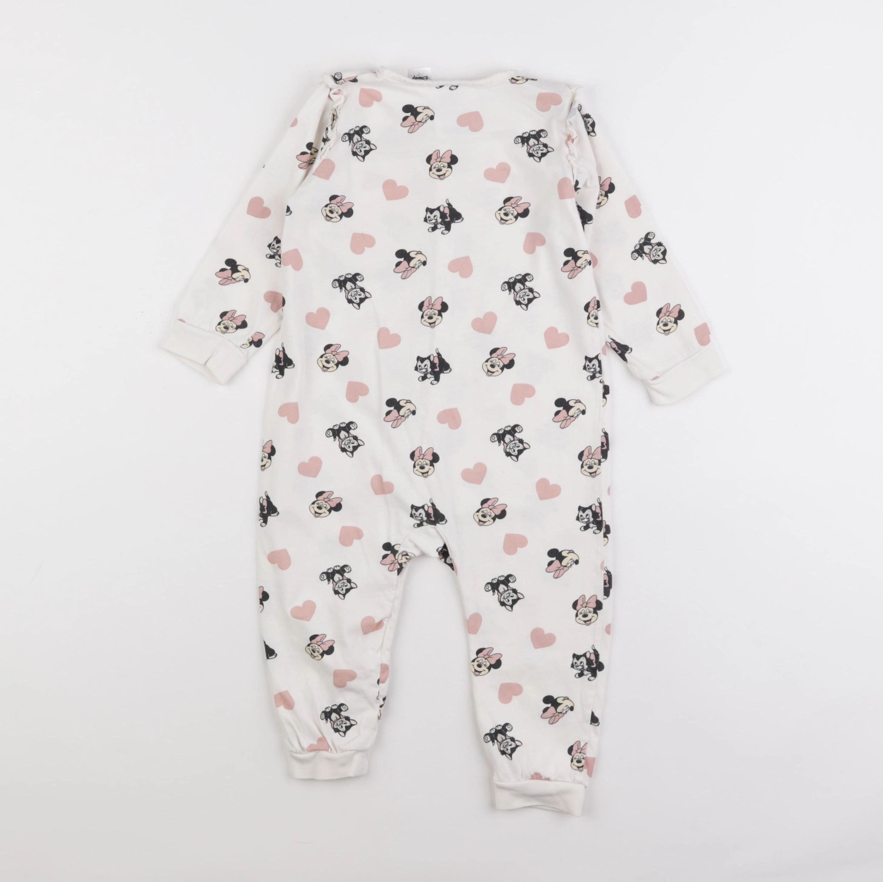 H&M - pyjama coton beige - 12/18 mois