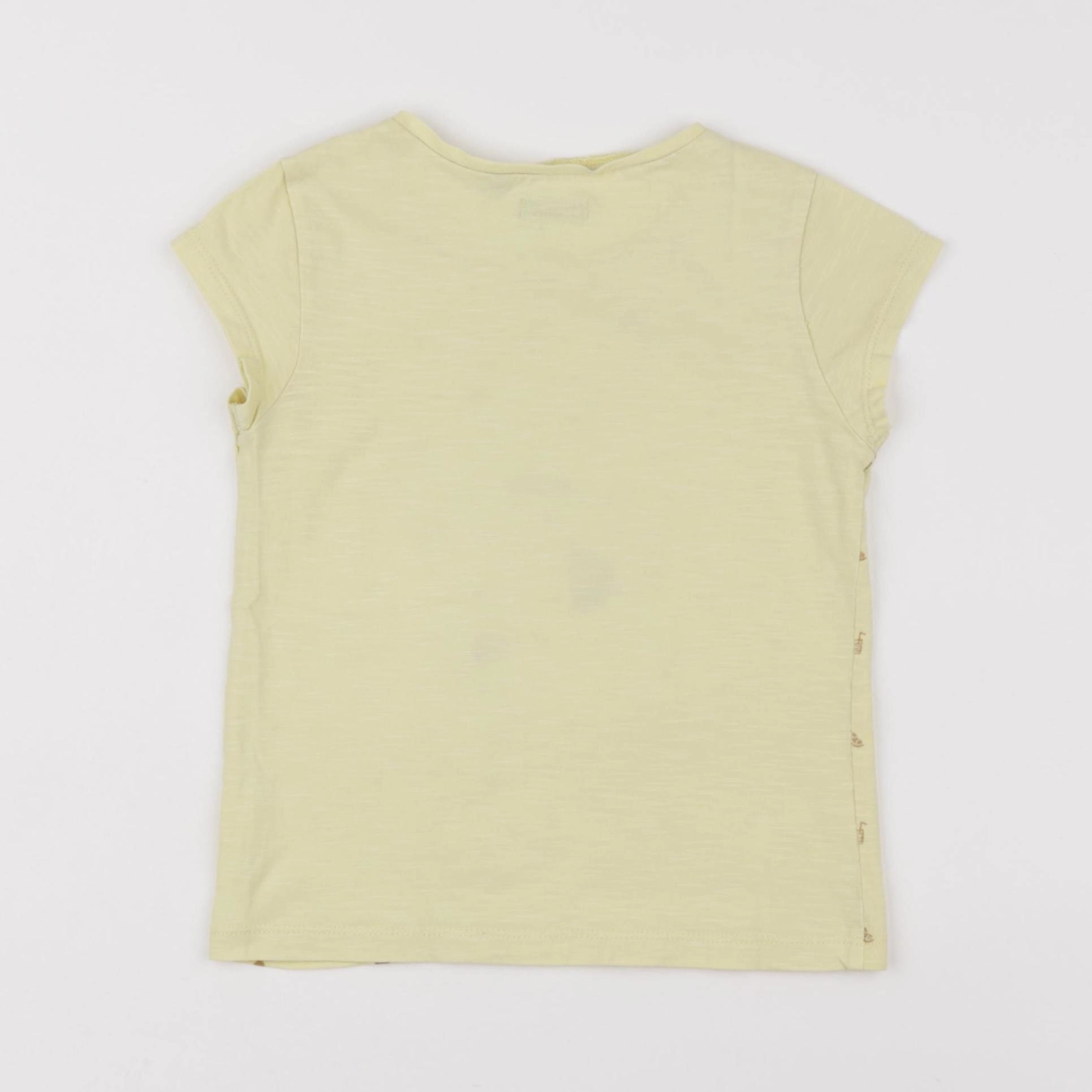 IKKS - tee-shirt jaune - 3 ans