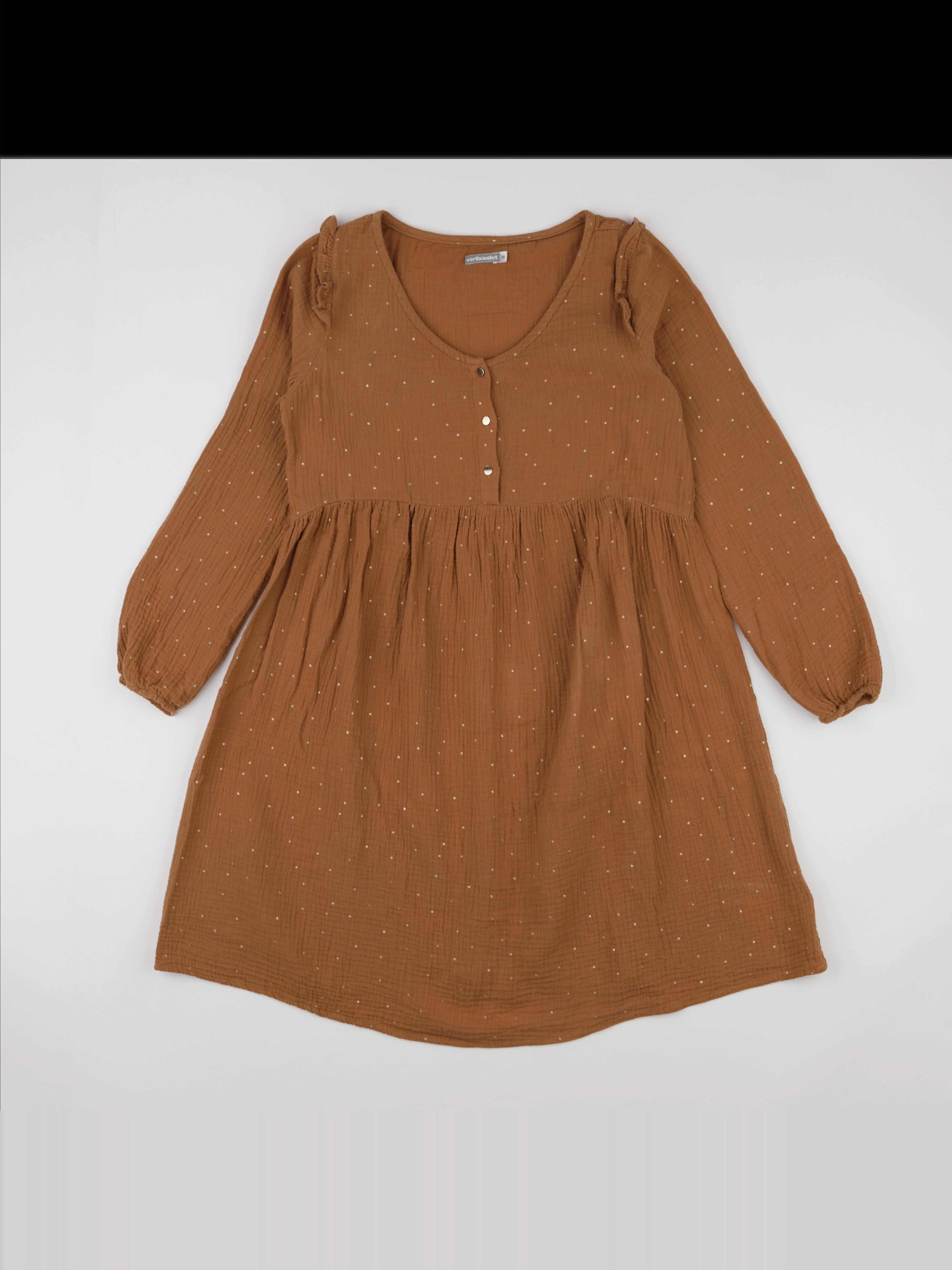 Vertbaudet - robe grossesse marron - 36
