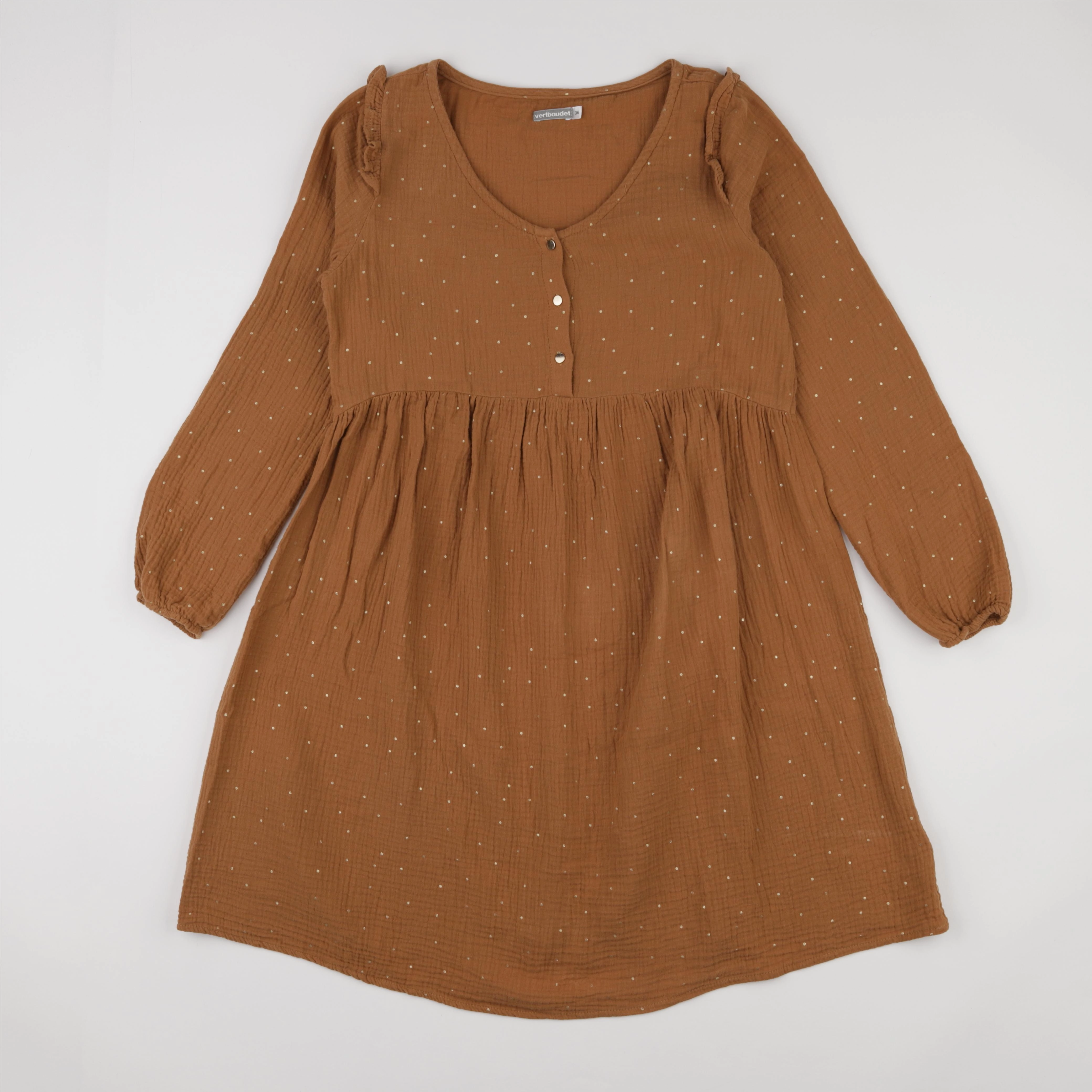 Vertbaudet - robe grossesse marron - 36