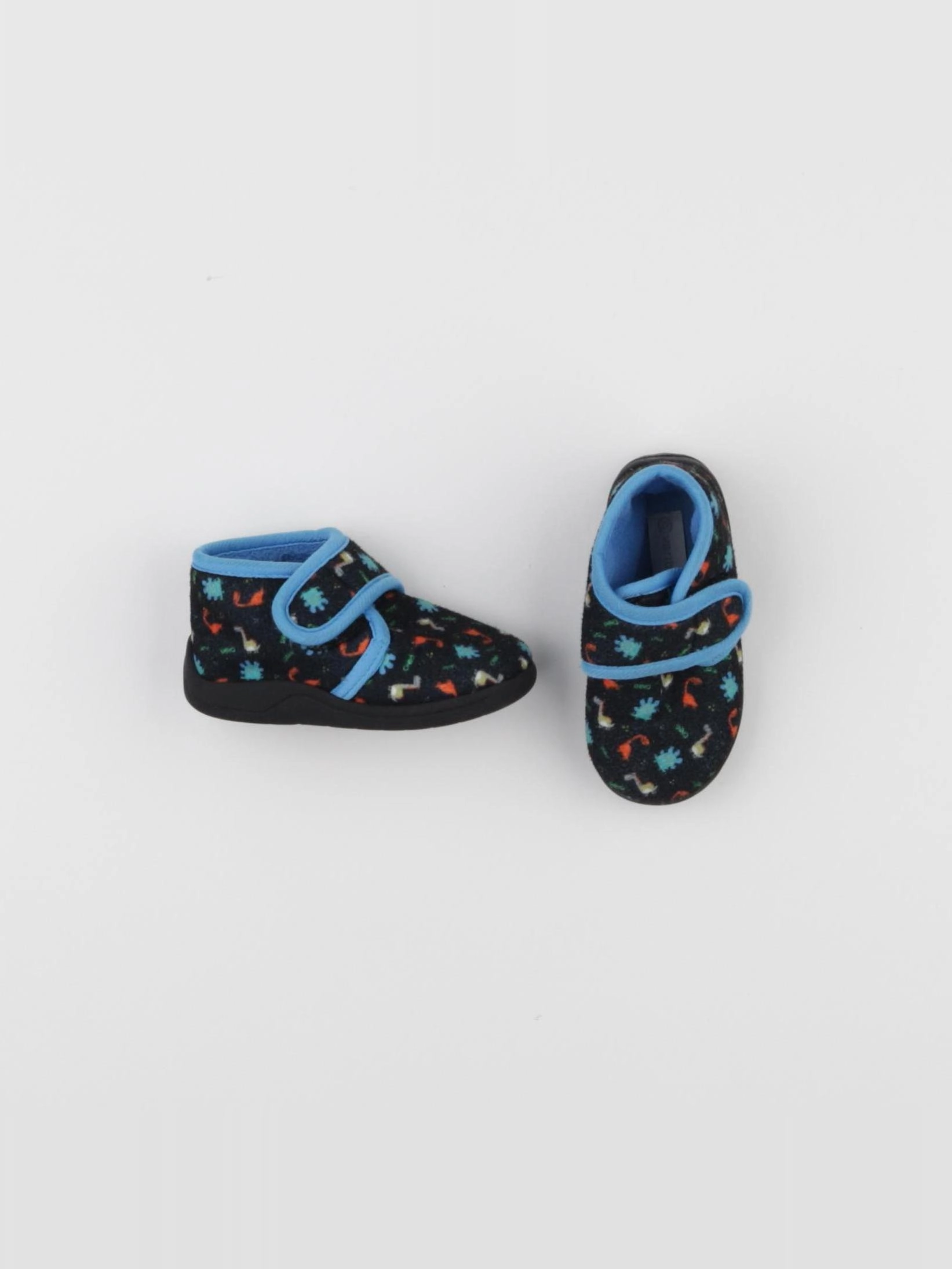 Vertbaudet - chaussons bleu - pointure 22