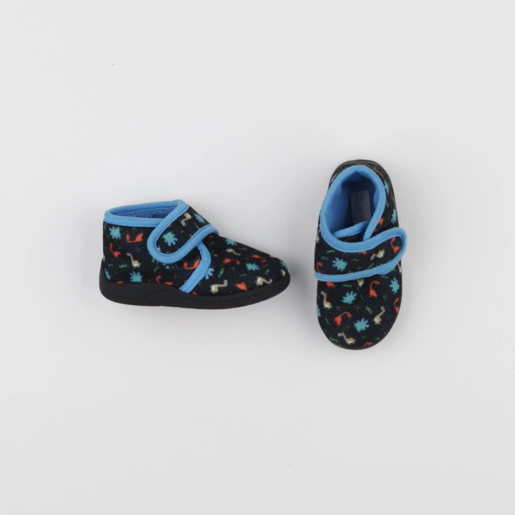 Vertbaudet - chaussons bleu - pointure 22