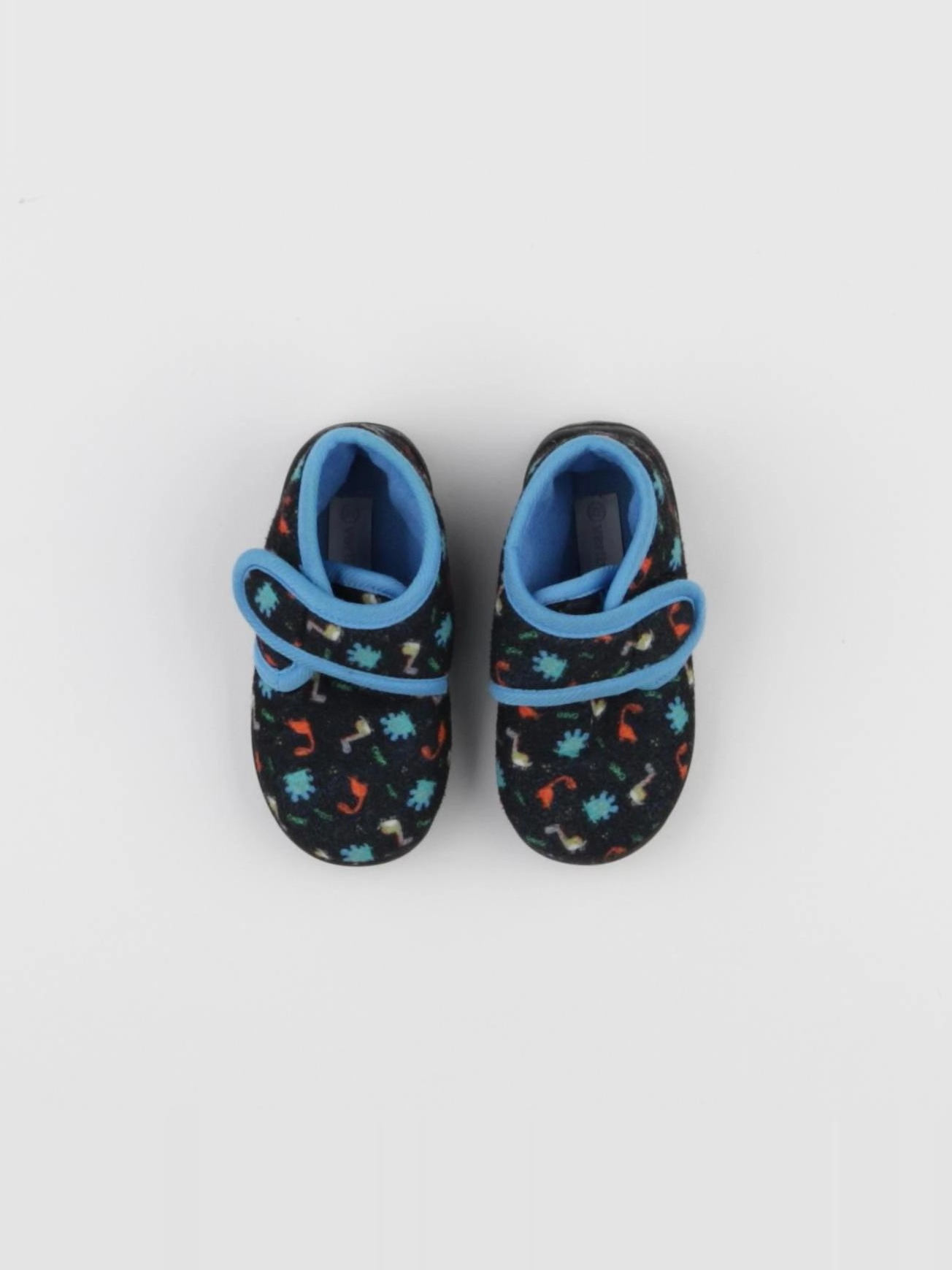 Vertbaudet - chaussons bleu - pointure 22