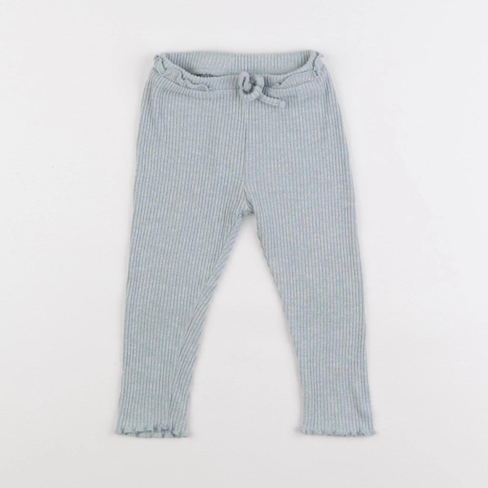 Zara - legging bleu - 1 an à 24 mois