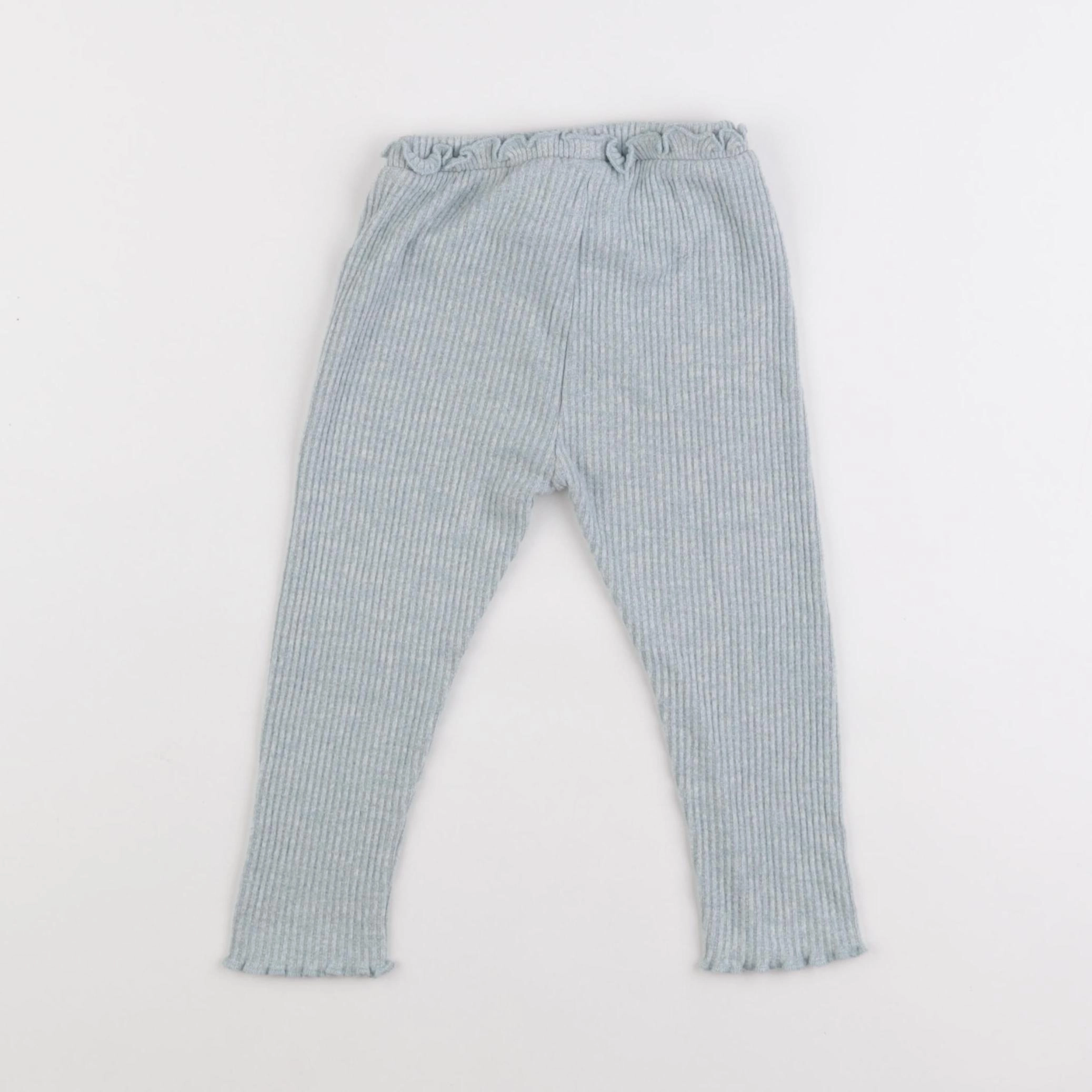 Zara - legging bleu - 1 an à 24 mois