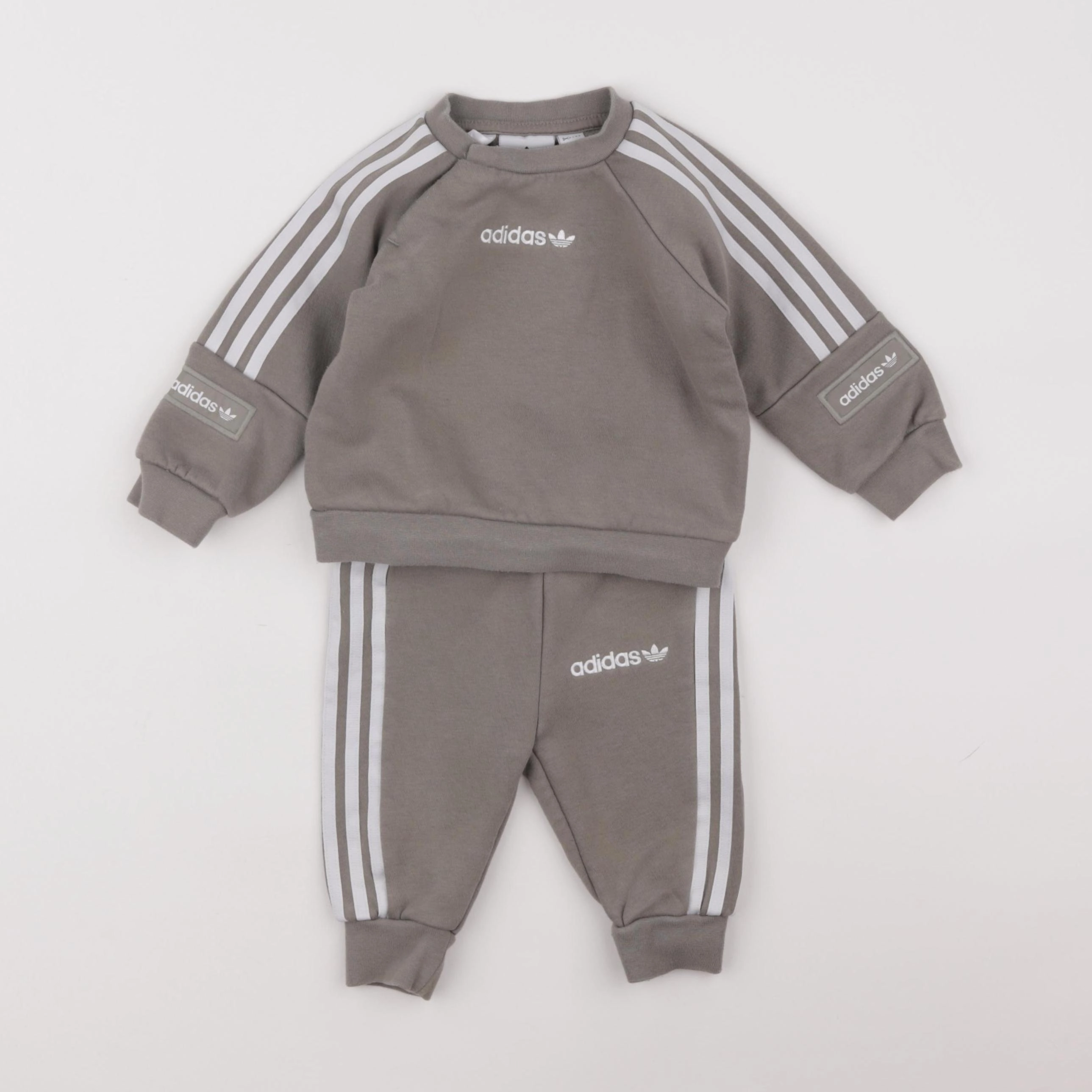 Adidas - ensemble vert - 3/6 mois