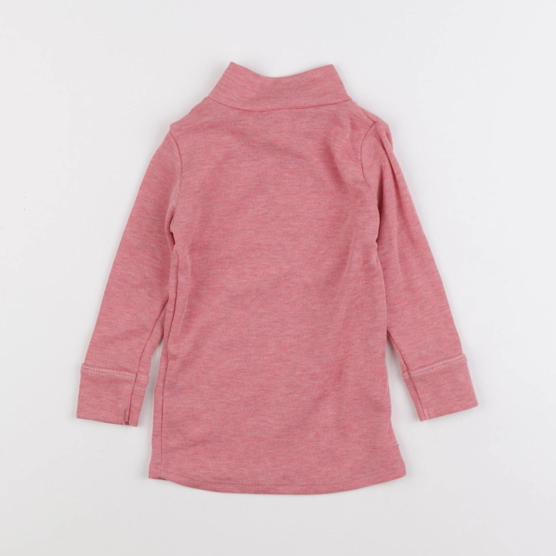 Decathlon ski - sous-pull technique rose - 12/18 mois