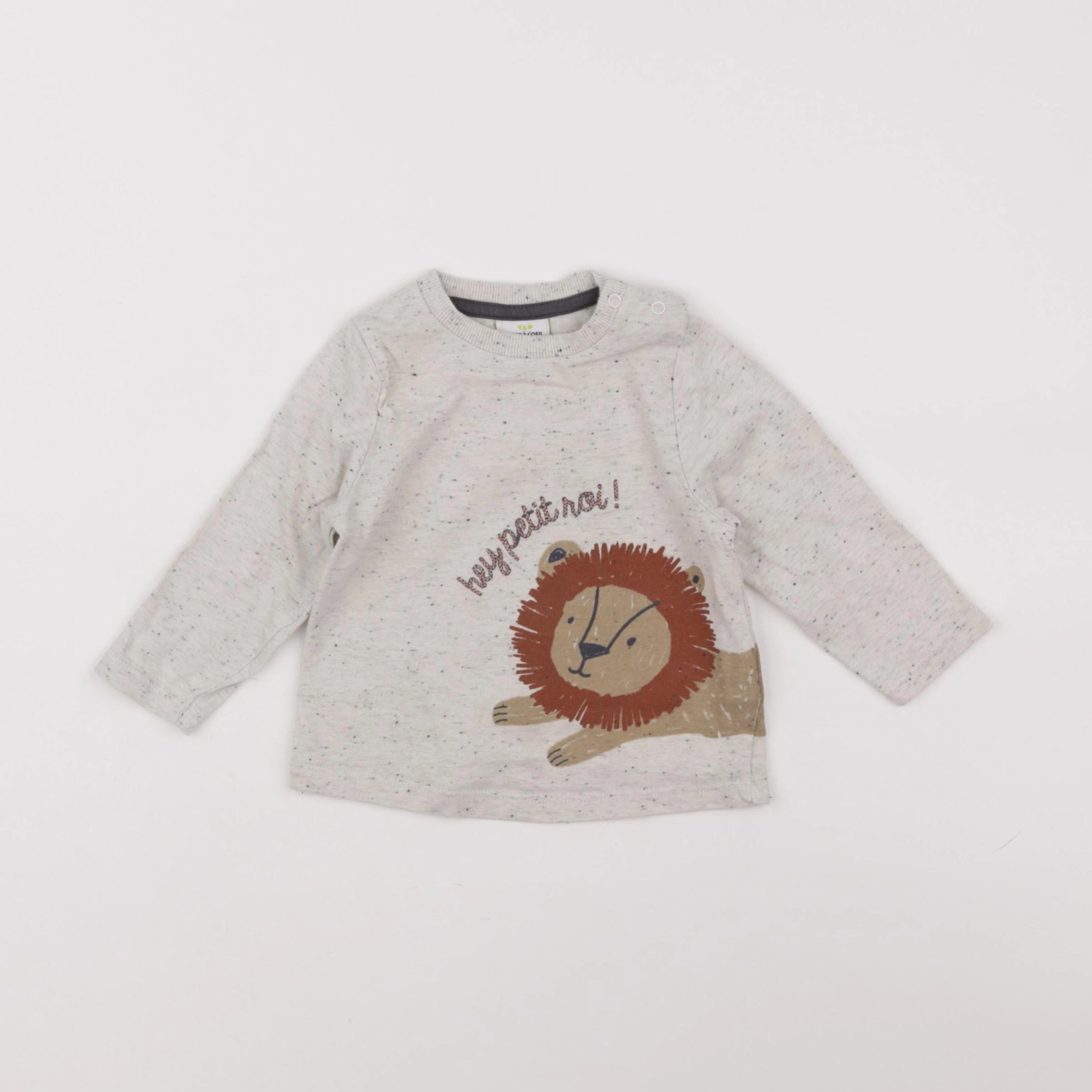 Tape à l'oeil - tee-shirt beige - 6 mois