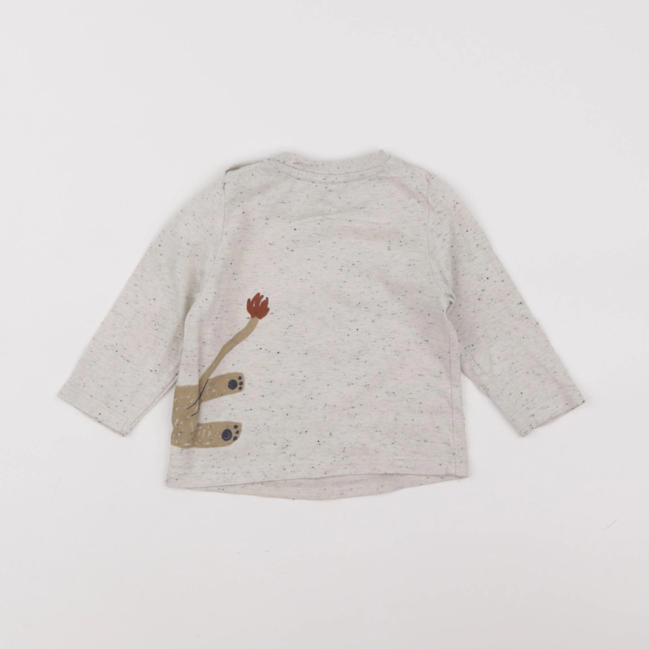 Tape à l'oeil - tee-shirt beige - 6 mois