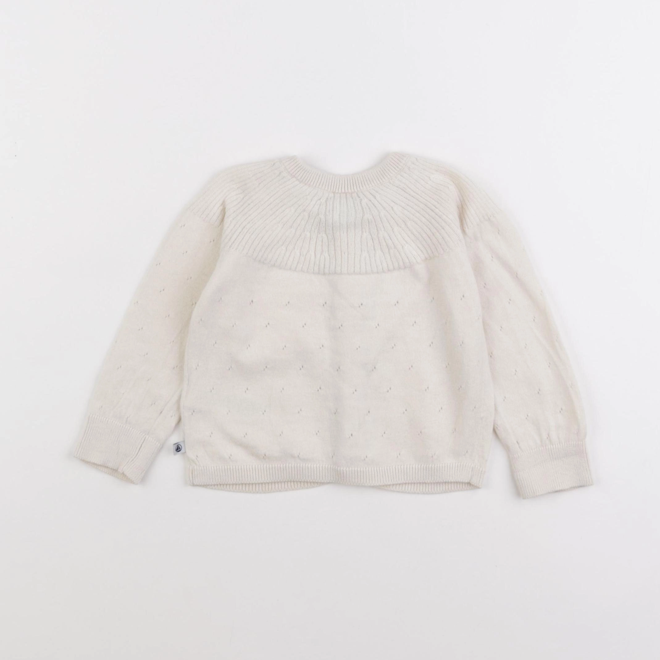 Petit Bateau - gilet beige - 18 mois