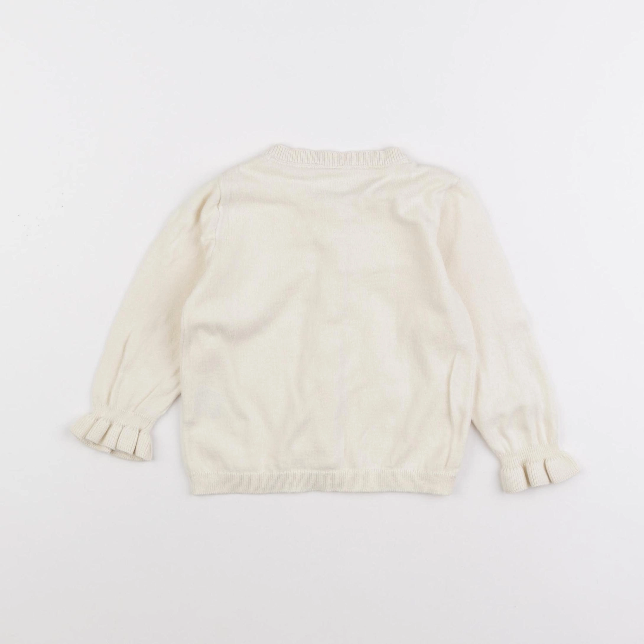 H&M - gilet beige - 18 mois
