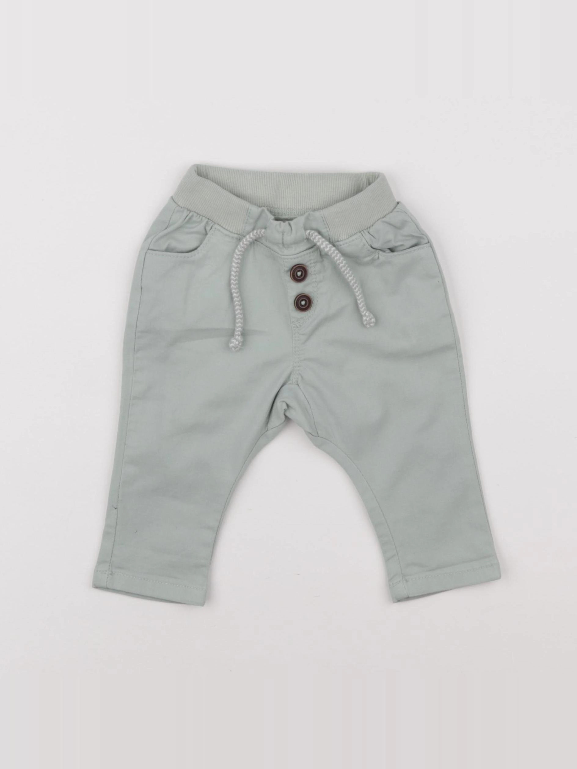 Tape à l'oeil - pantalon vert - 6 mois