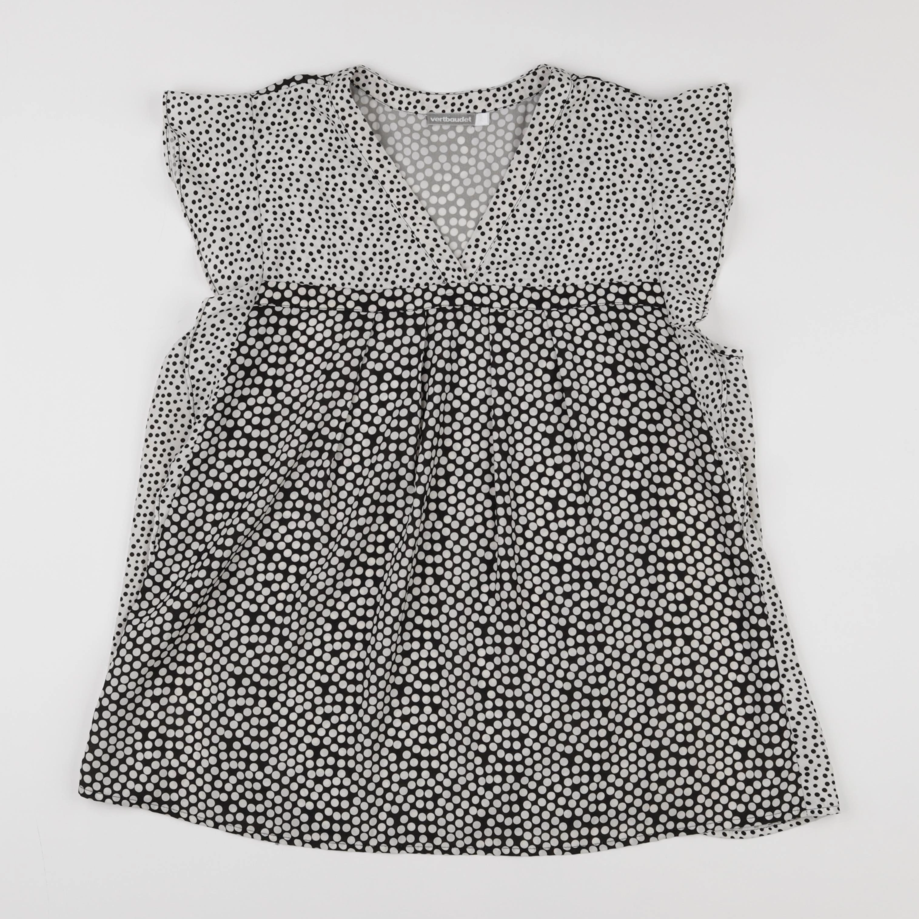 Vertbaudet - blouse grossesse blanc, noir - 42
