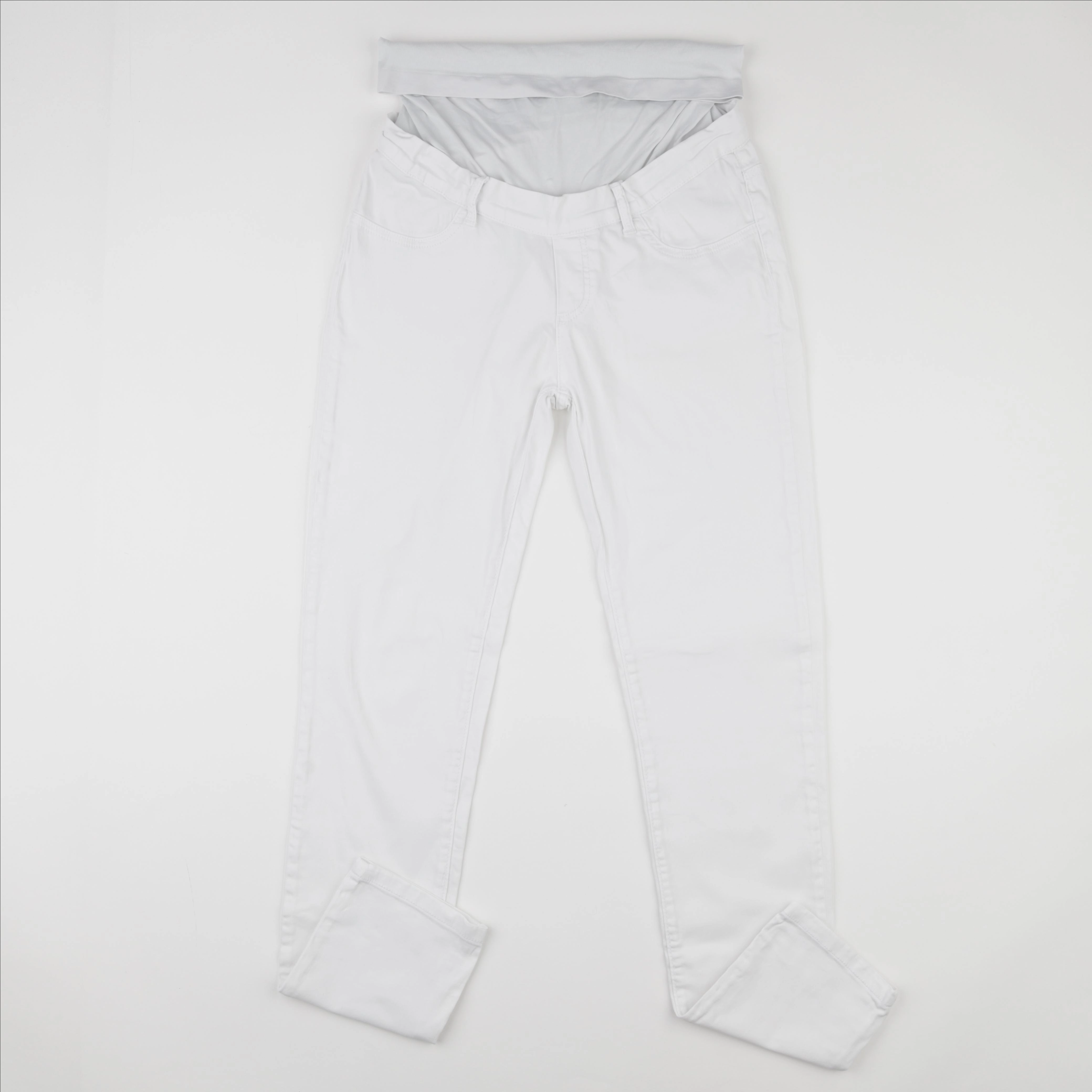 Envie de fraise - jean grossesse blanc - 40