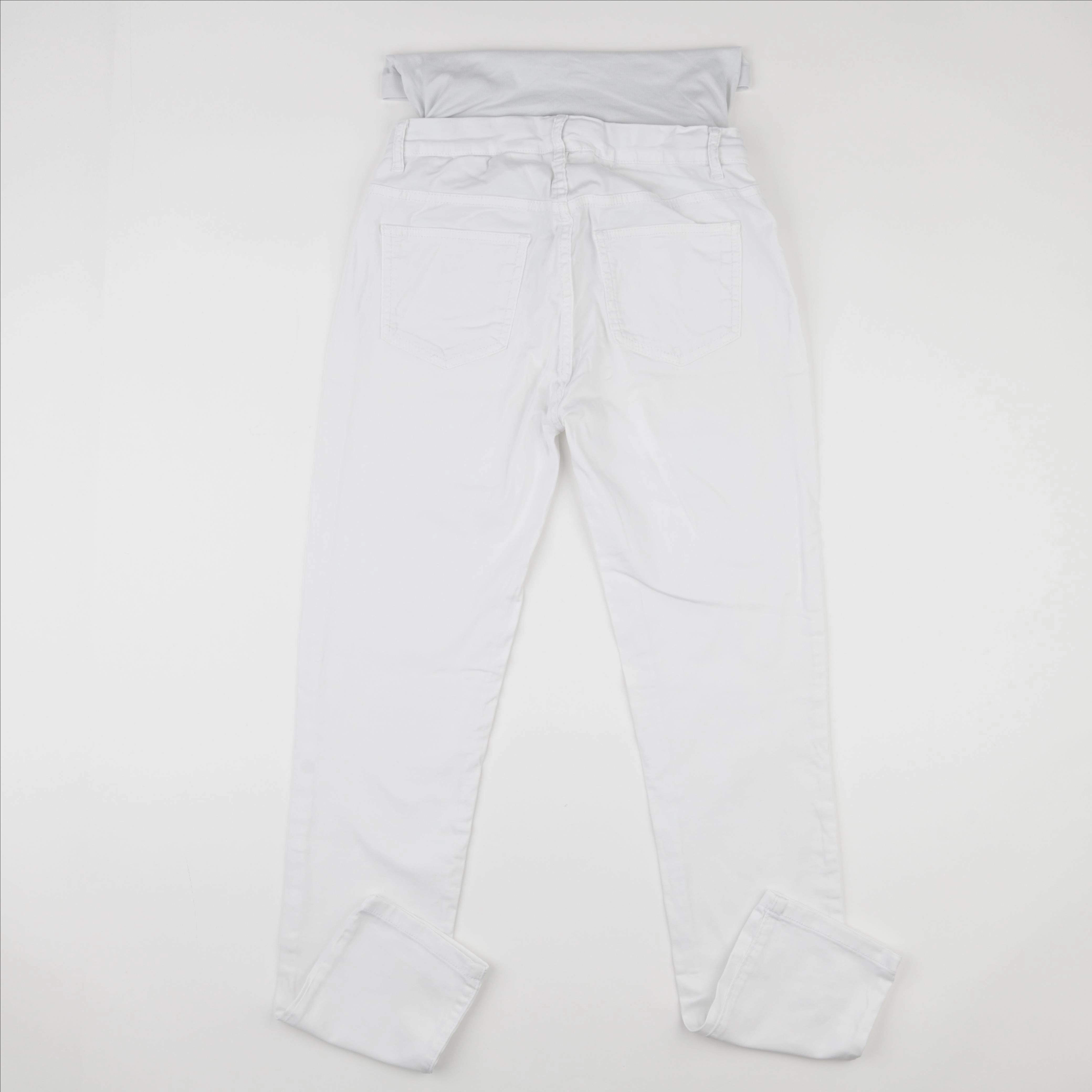 Envie de fraise - jean grossesse blanc - 40