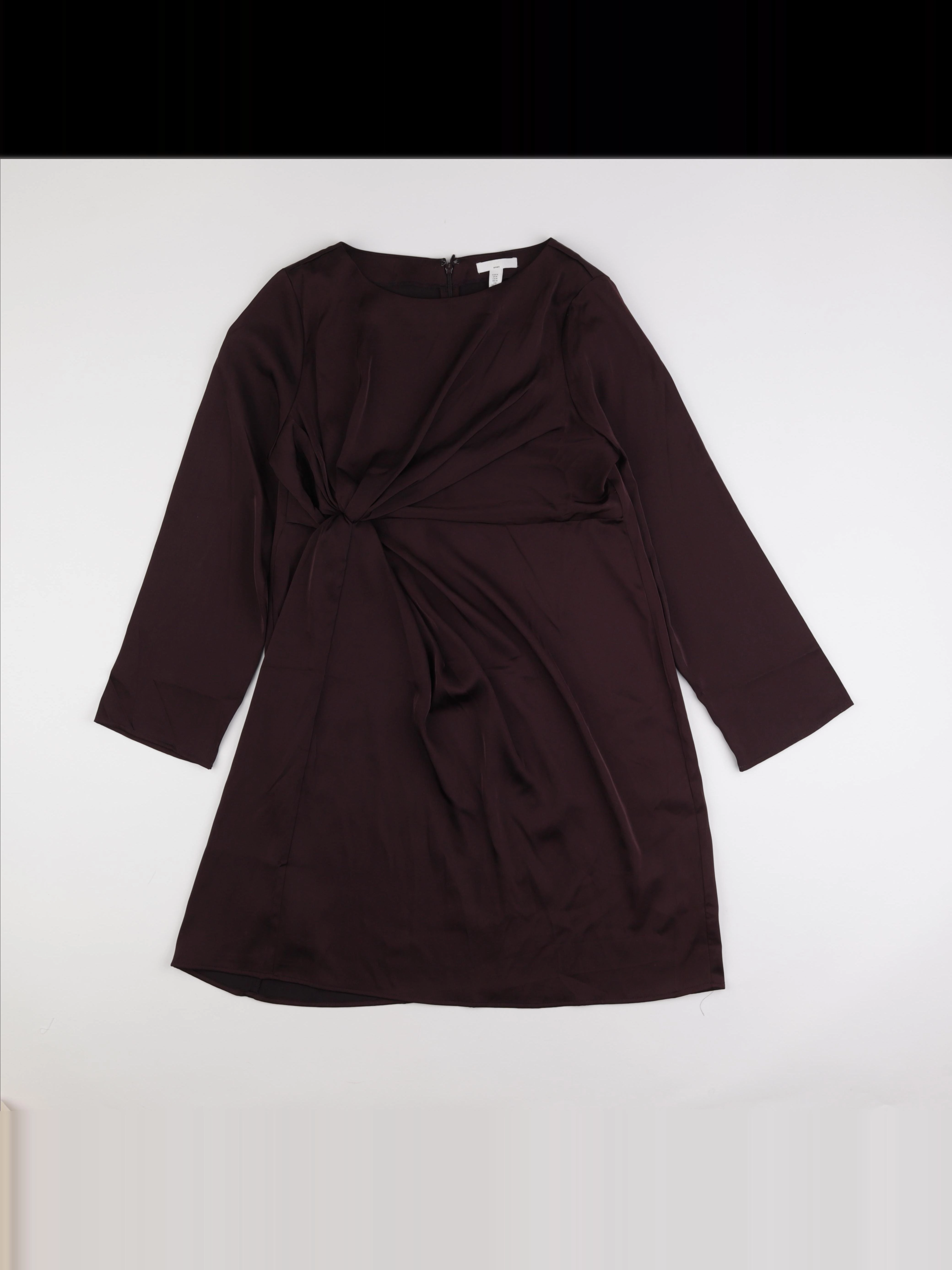 H&M - robe grossesse violet - 38