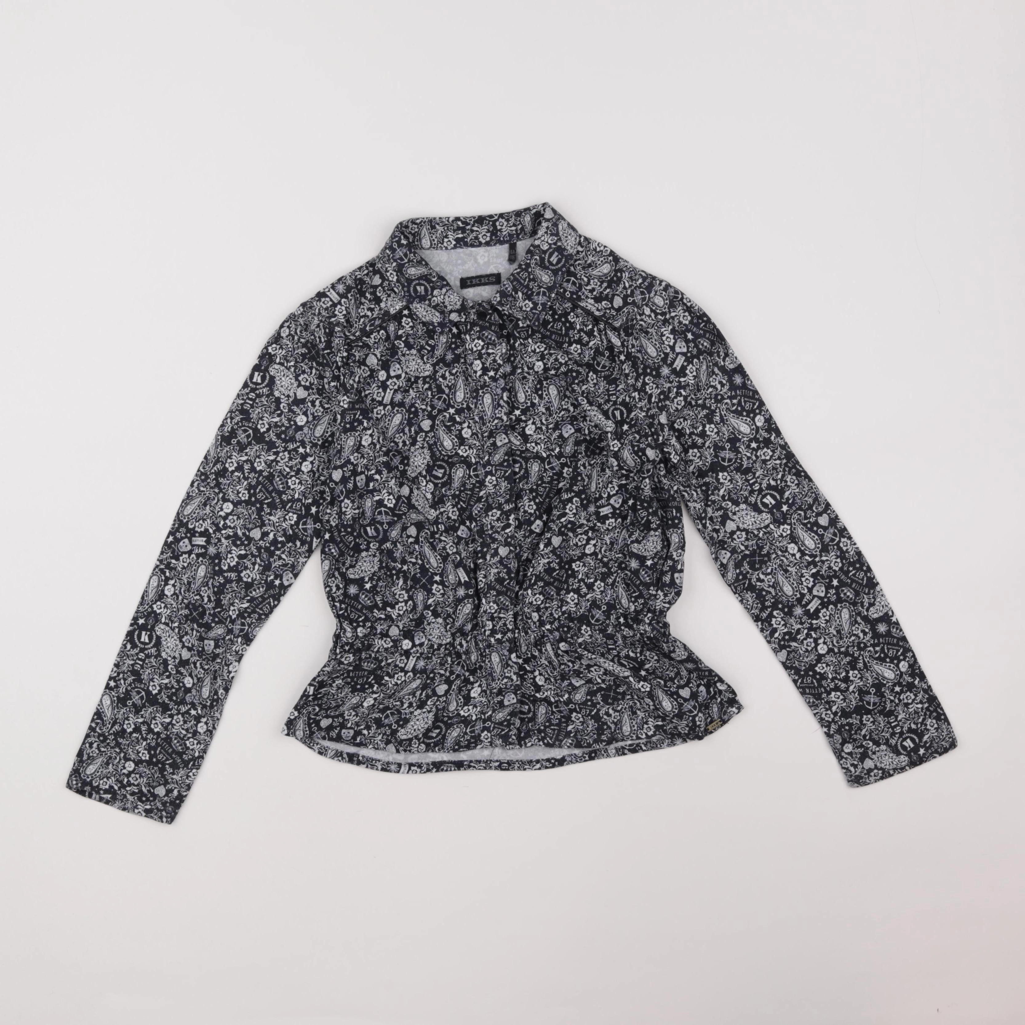 IKKS - chemise blanc, bleu - 6 ans