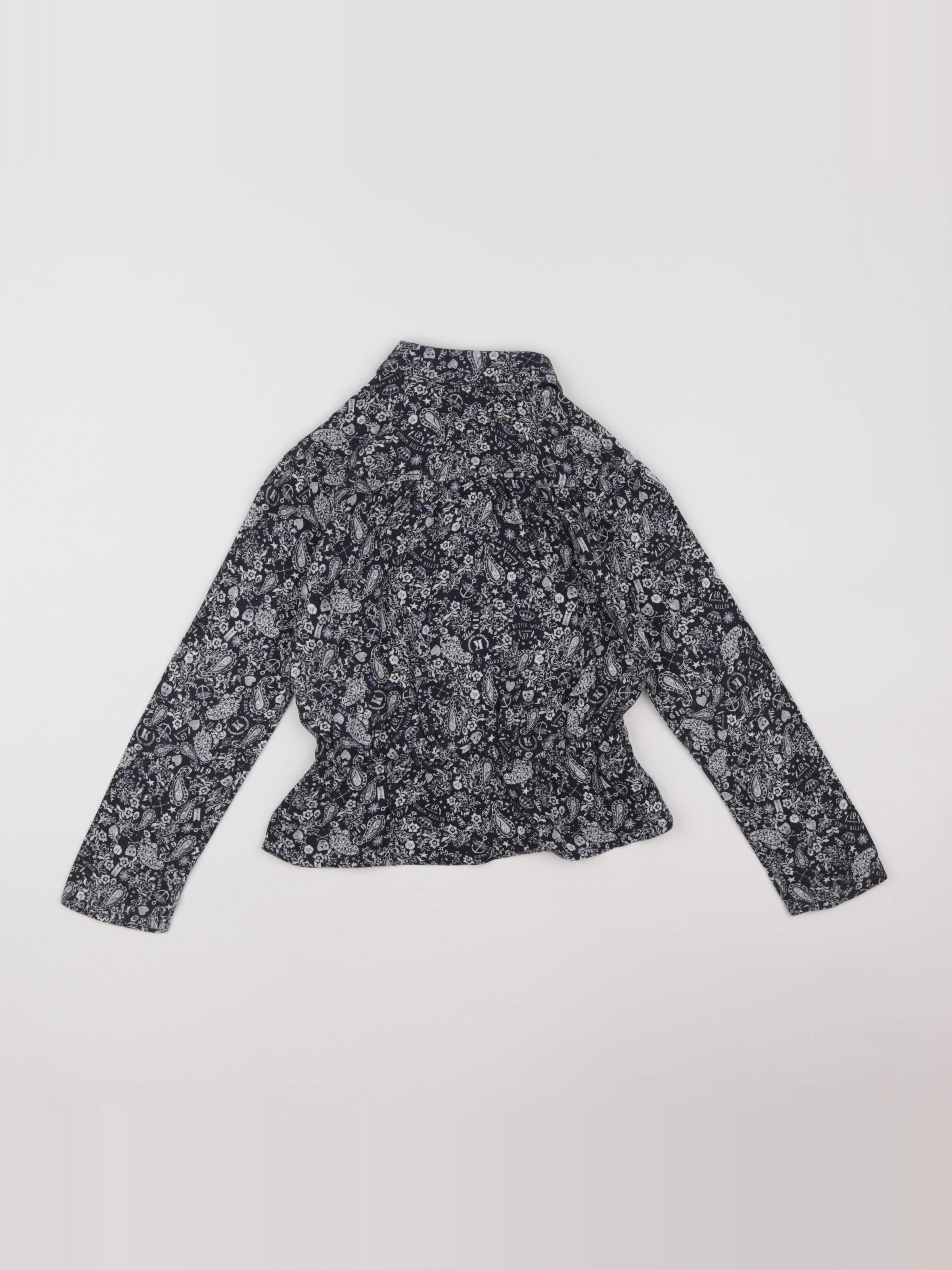 IKKS - chemise blanc, bleu - 6 ans