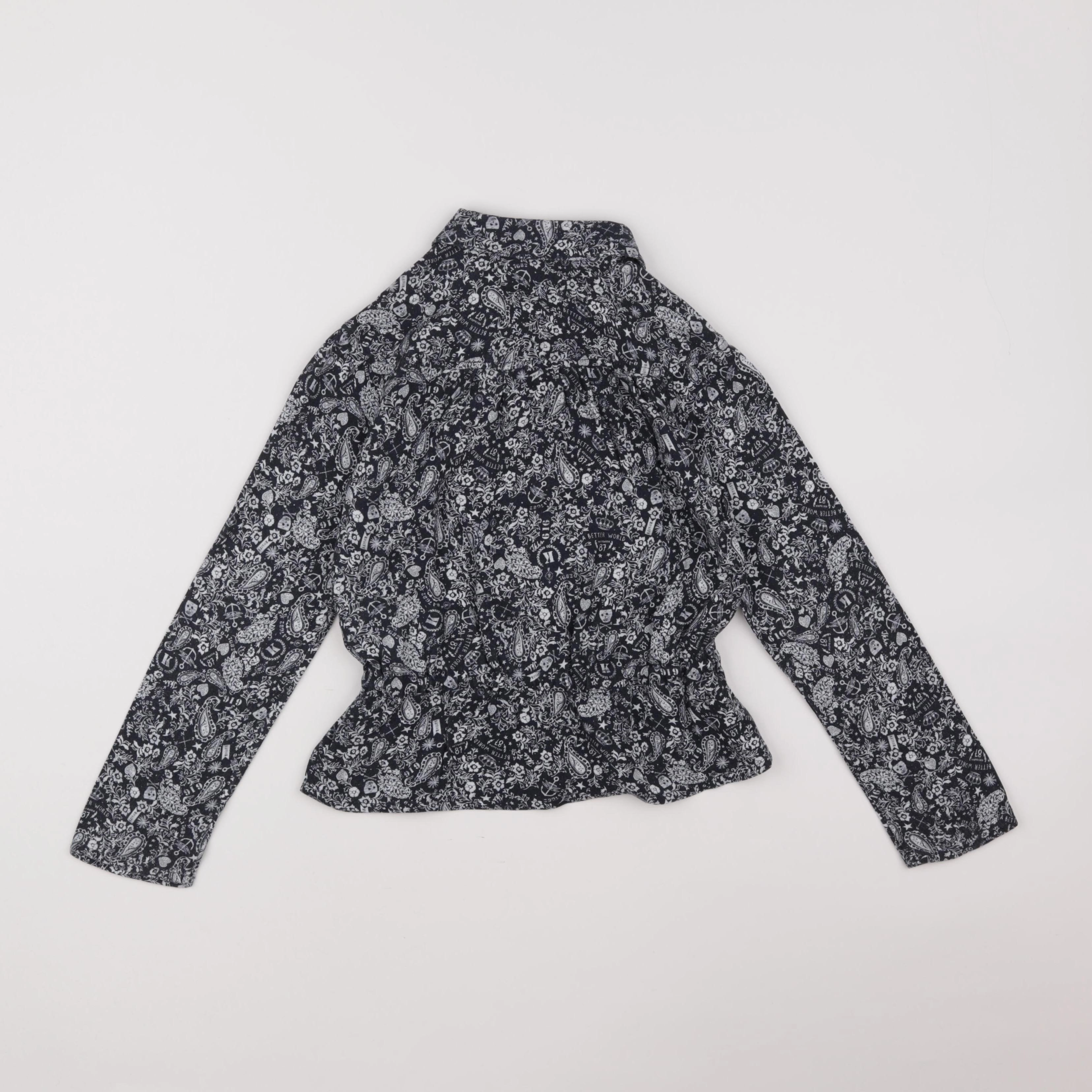 IKKS - chemise blanc, bleu - 6 ans