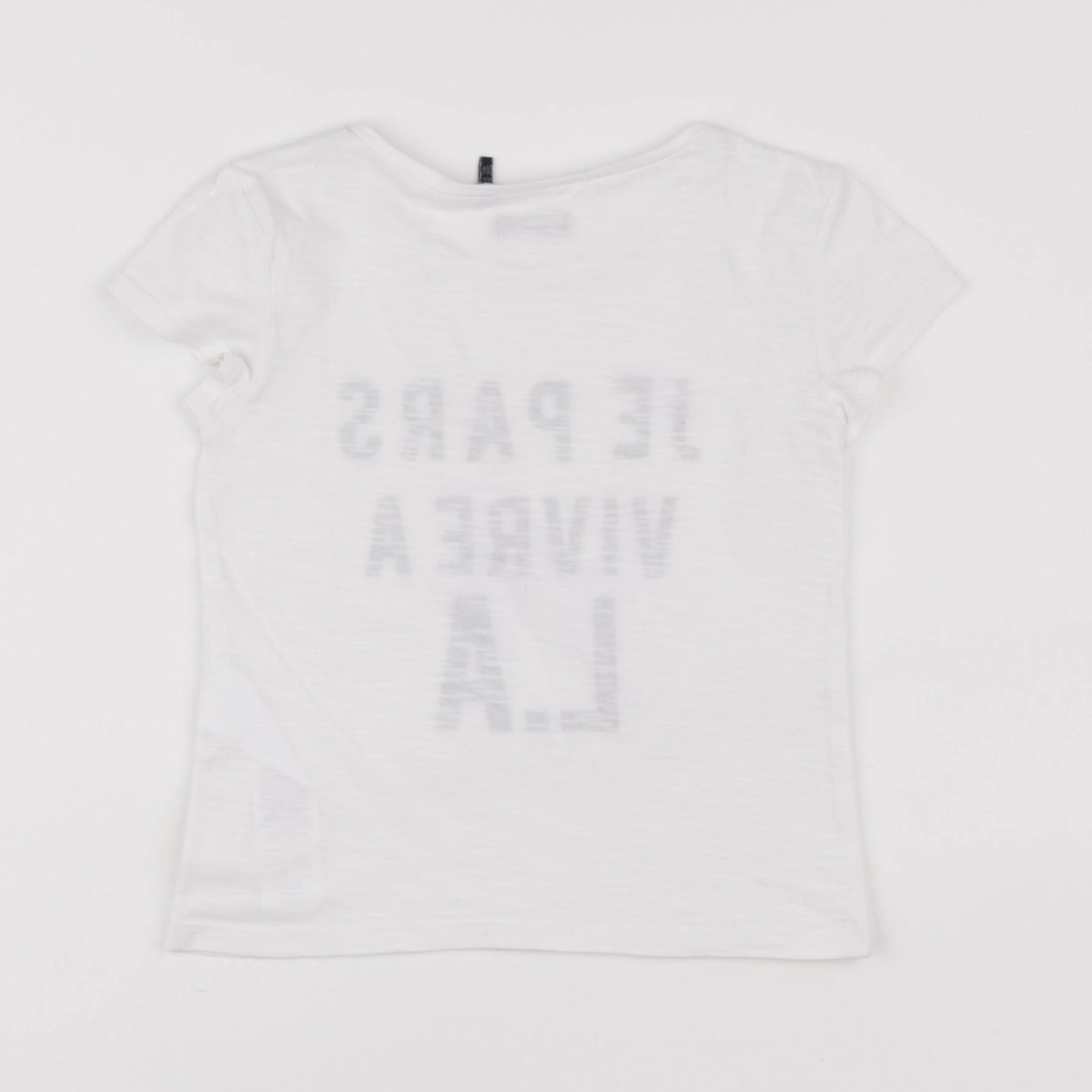 IKKS - tee-shirt blanc - 4 ans