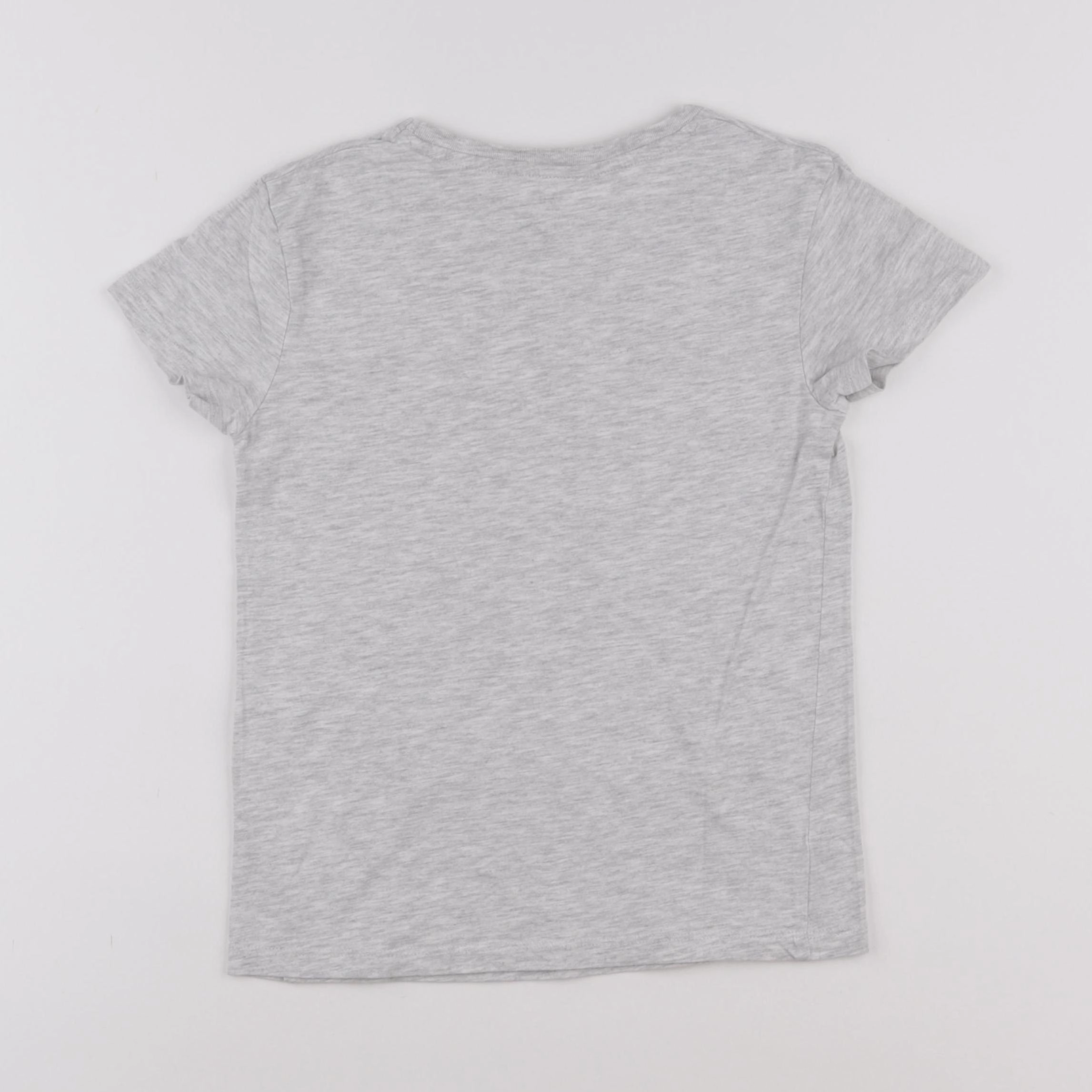 H&M - tee-shirt gris - 6/8 ans