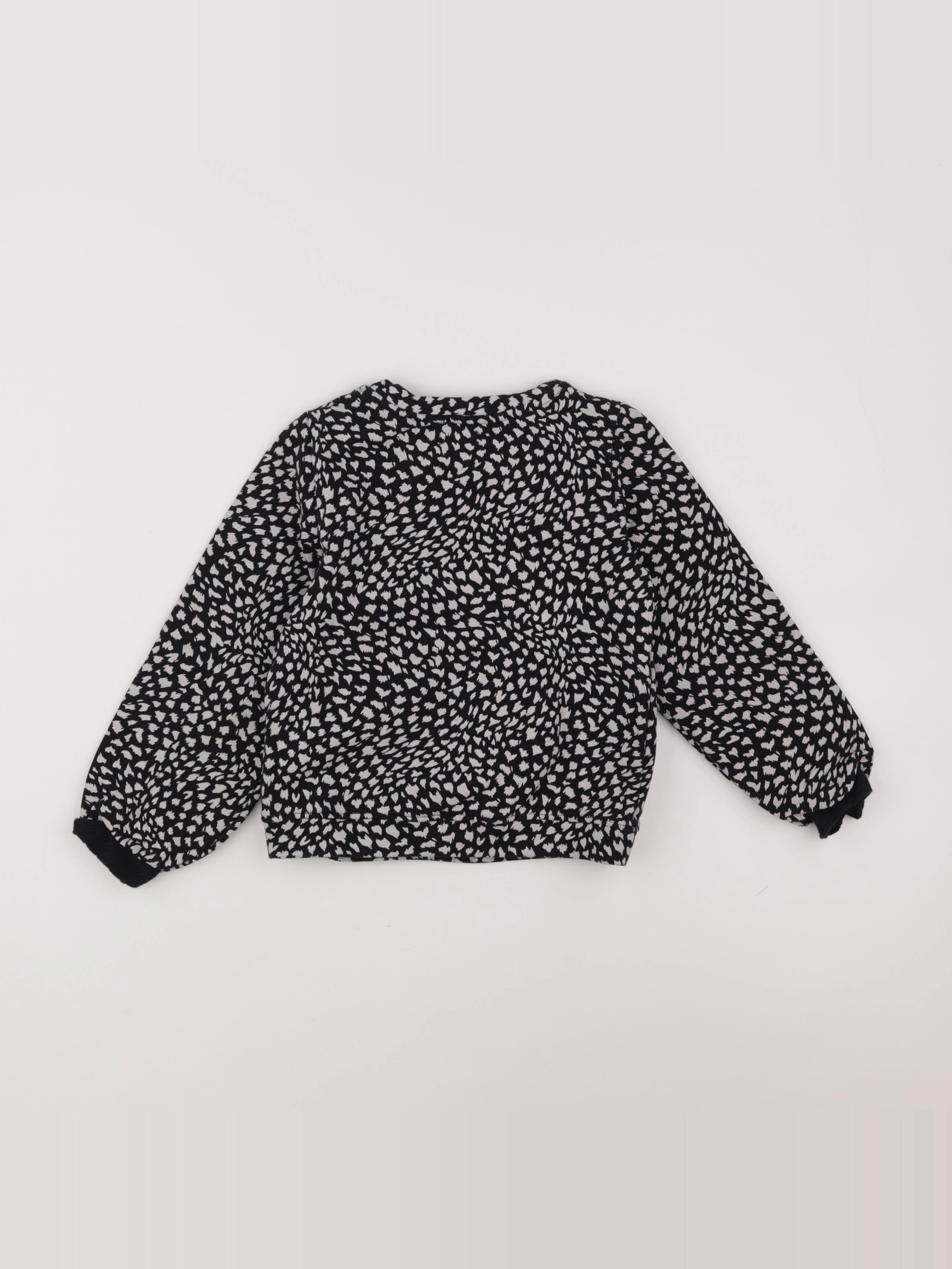 IKKS - sweat noir - 6 ans