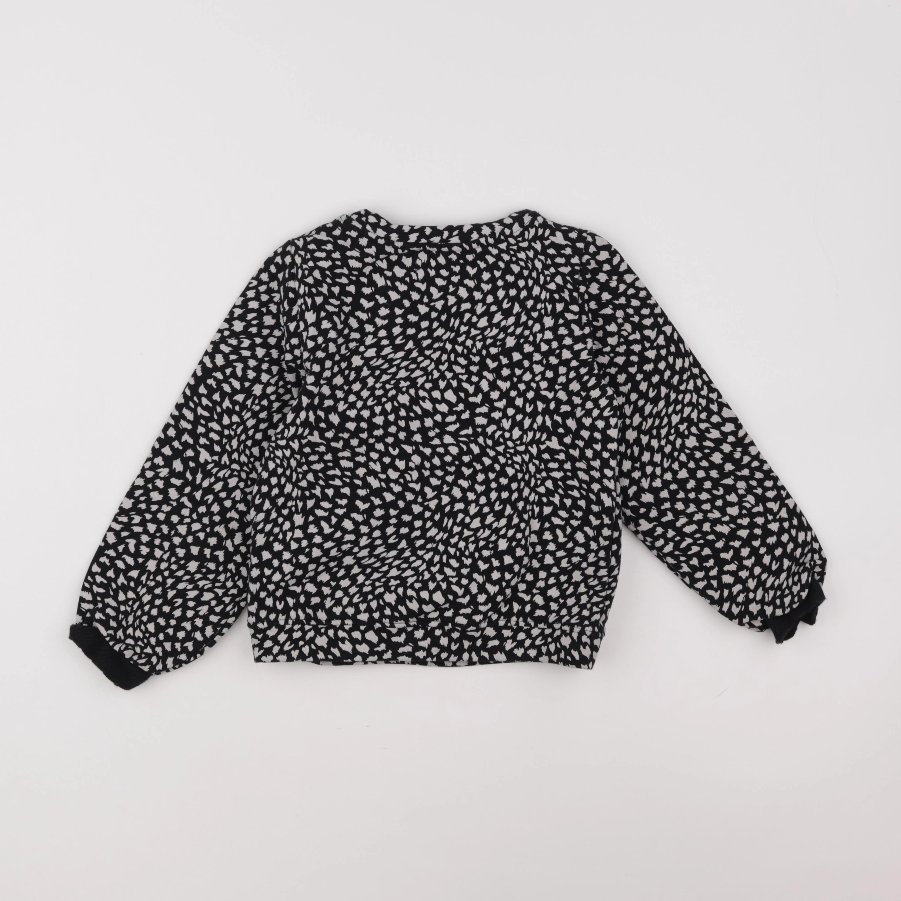 IKKS - sweat noir - 6 ans