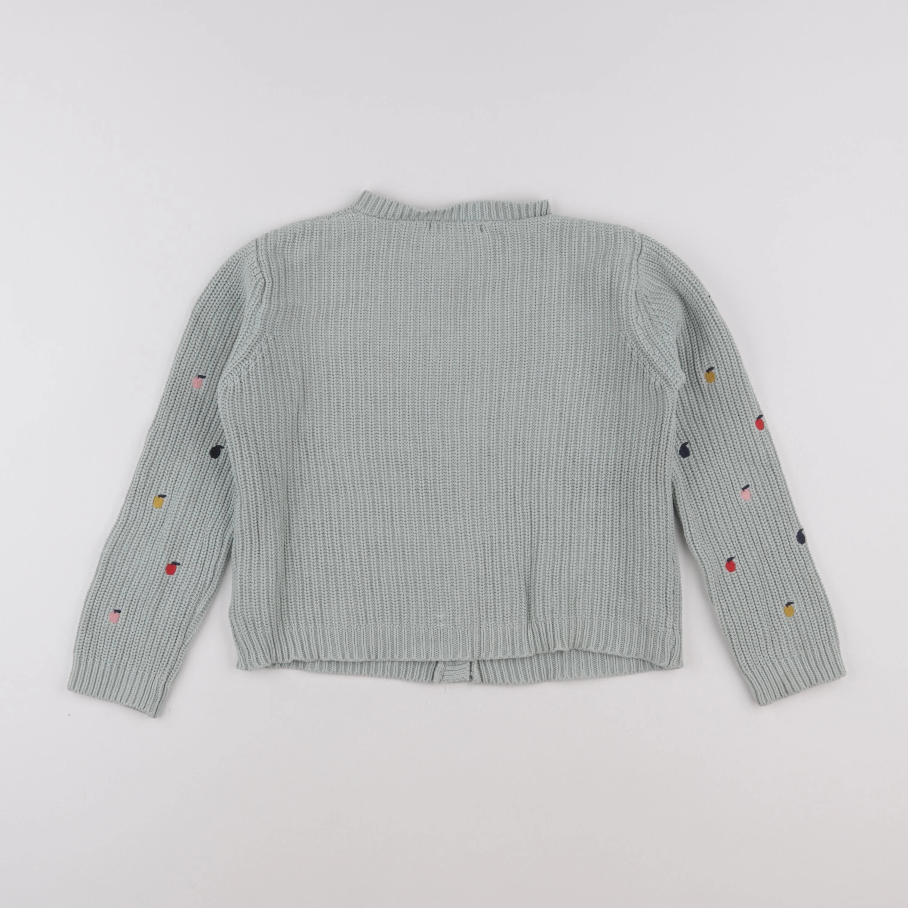 Monoprix - gilet vert - 8 ans