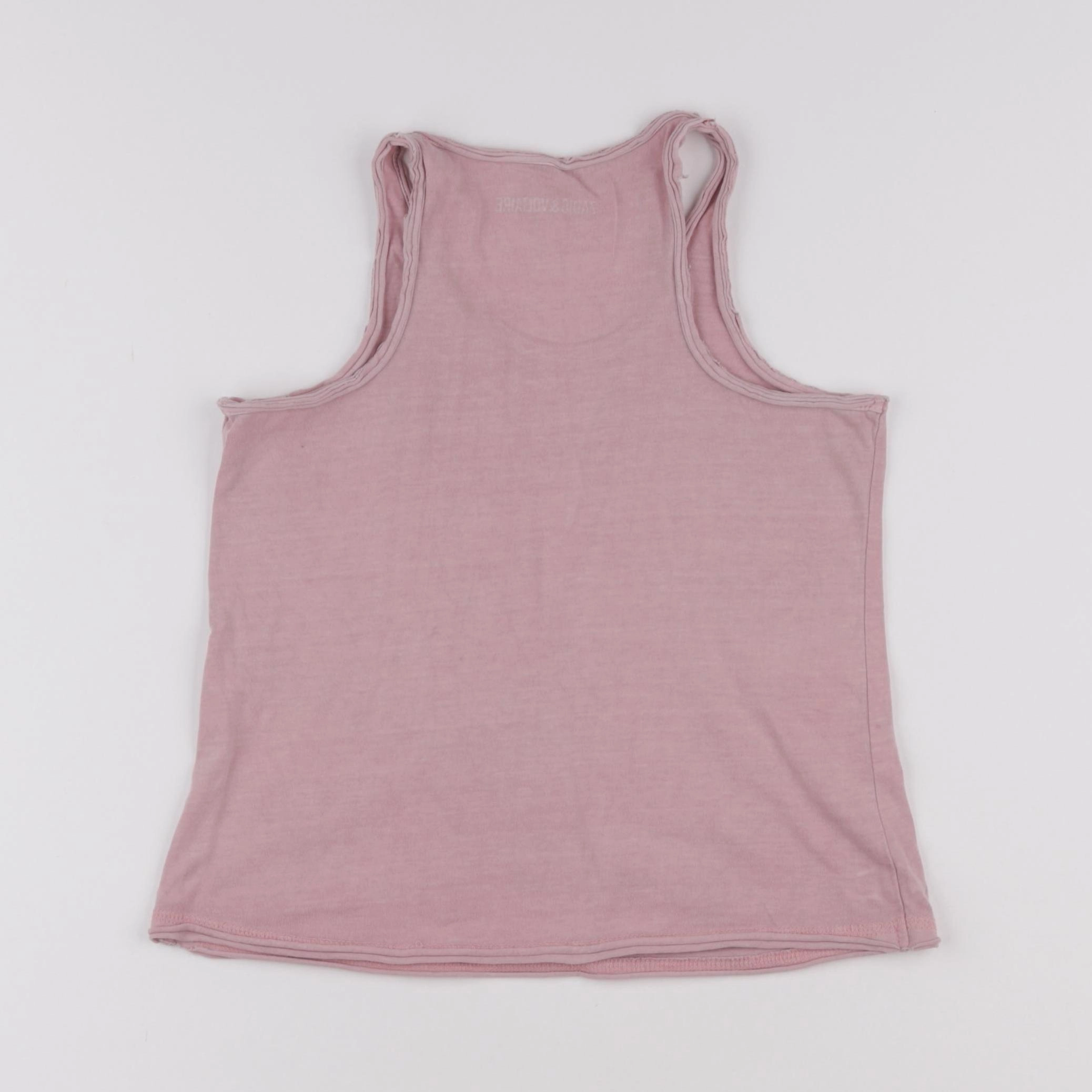Zadig & Voltaire - débardeur rose - 6 ans