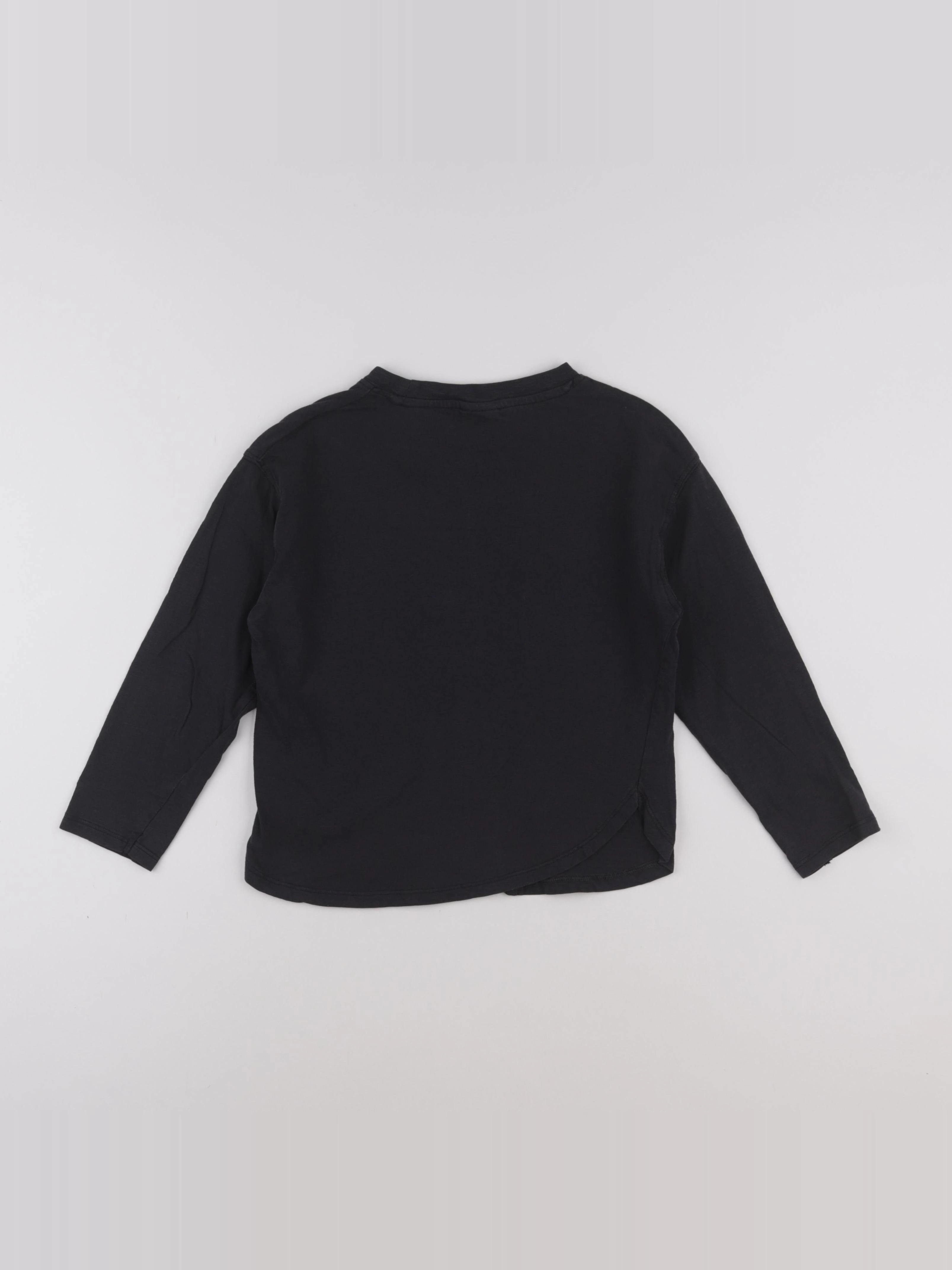 Zara - tee-shirt noir - 8 ans