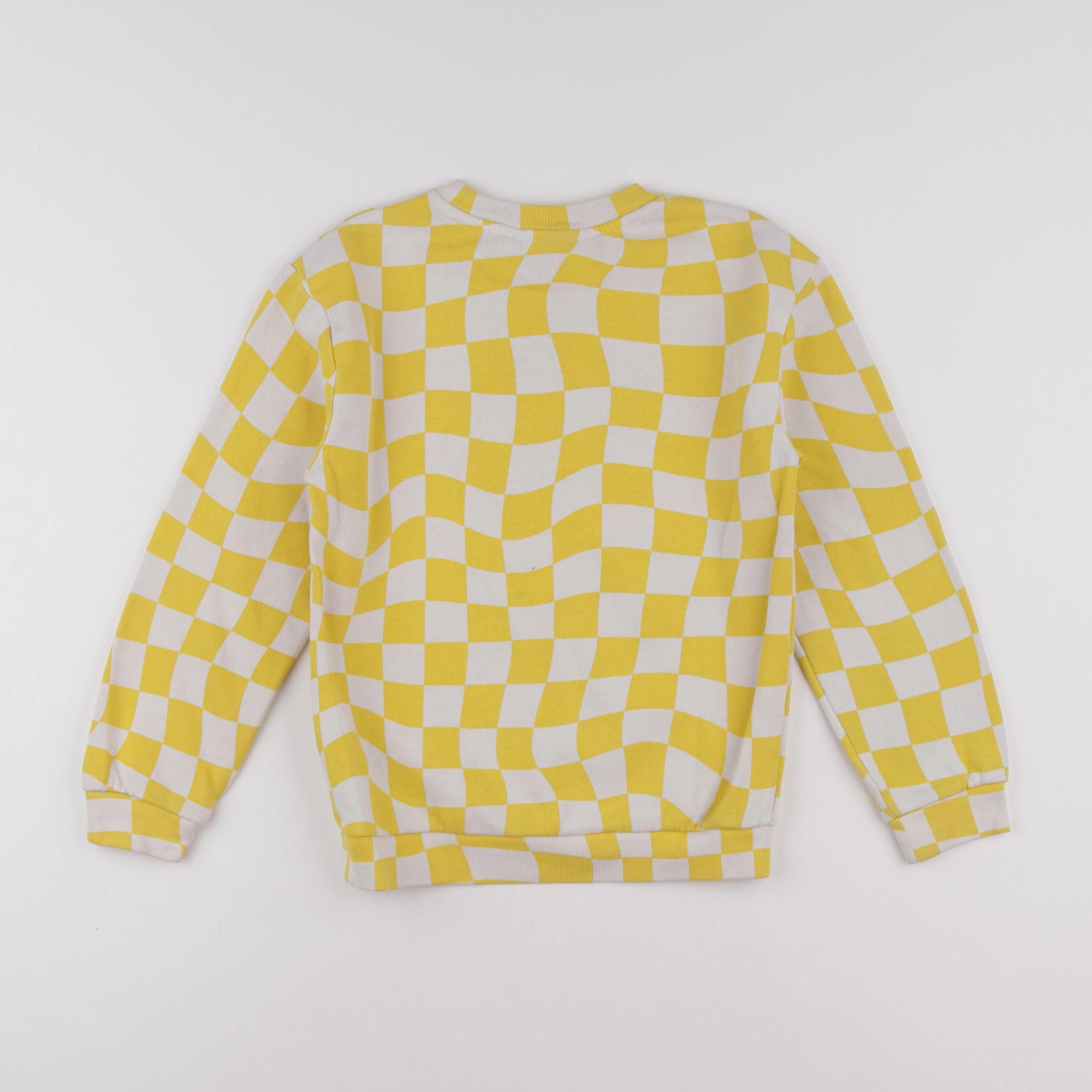 H&M - sweat jaune - 8 ans
