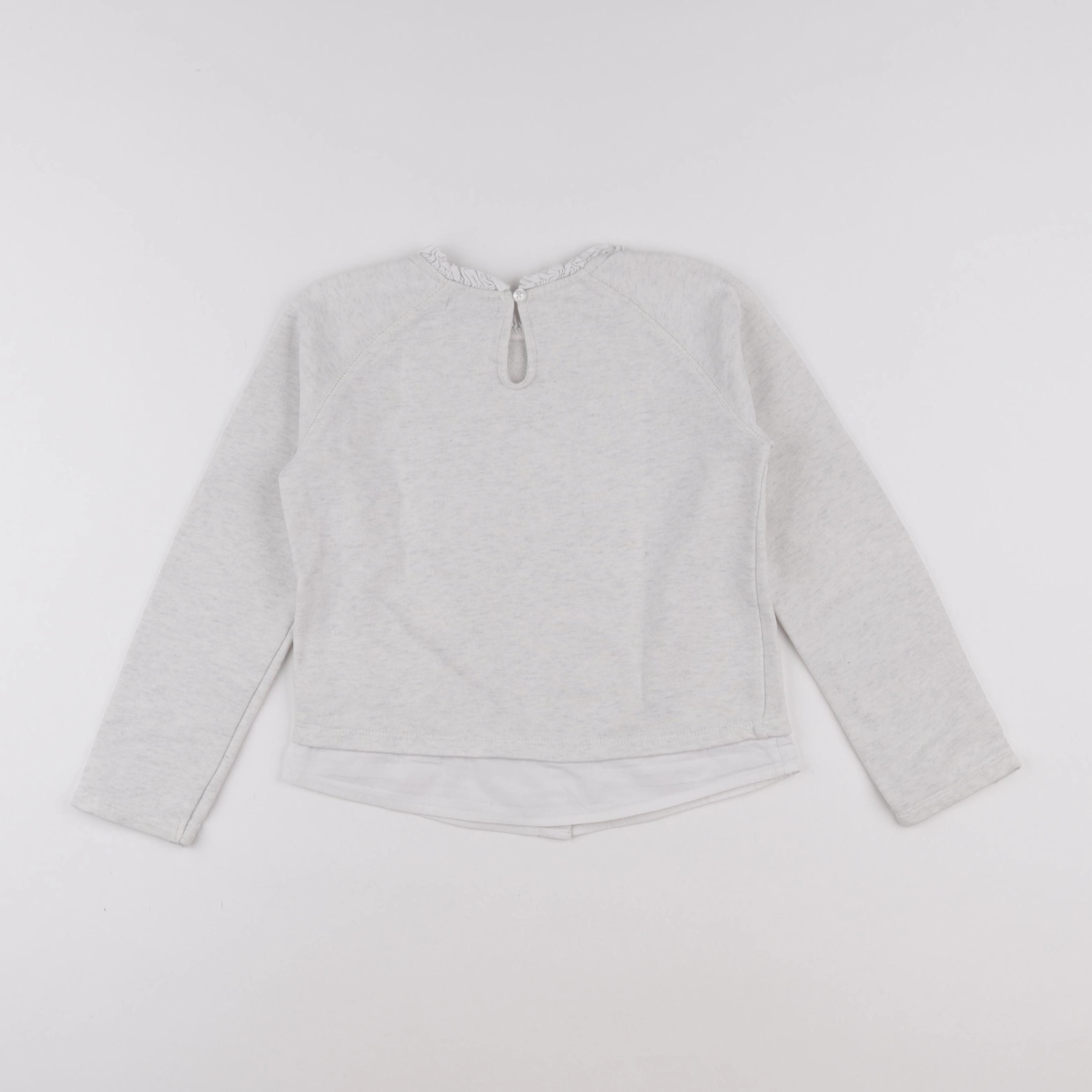 Okaidi - sweat gris - 8 ans