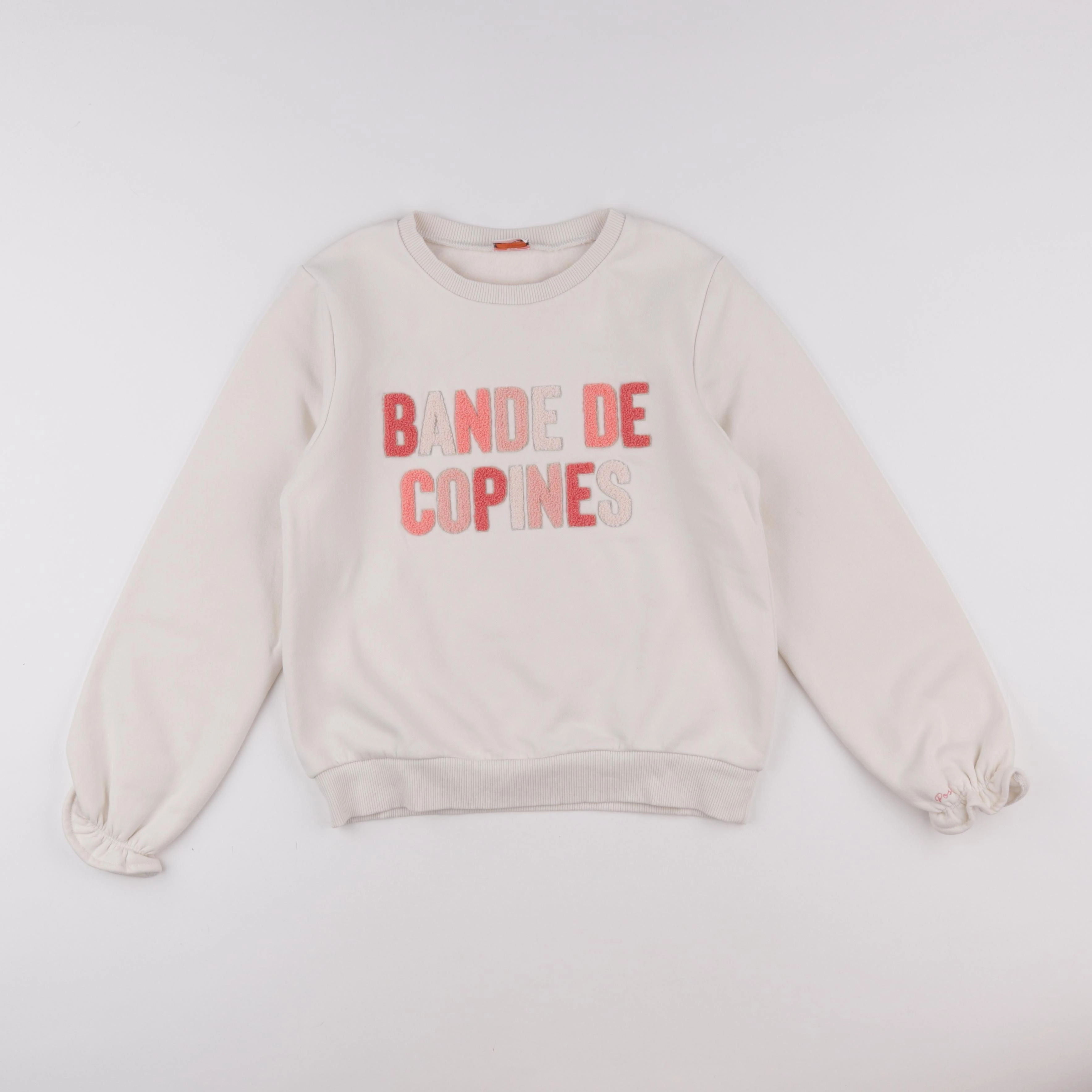 Tape à l'oeil - sweat beige - 12 ans