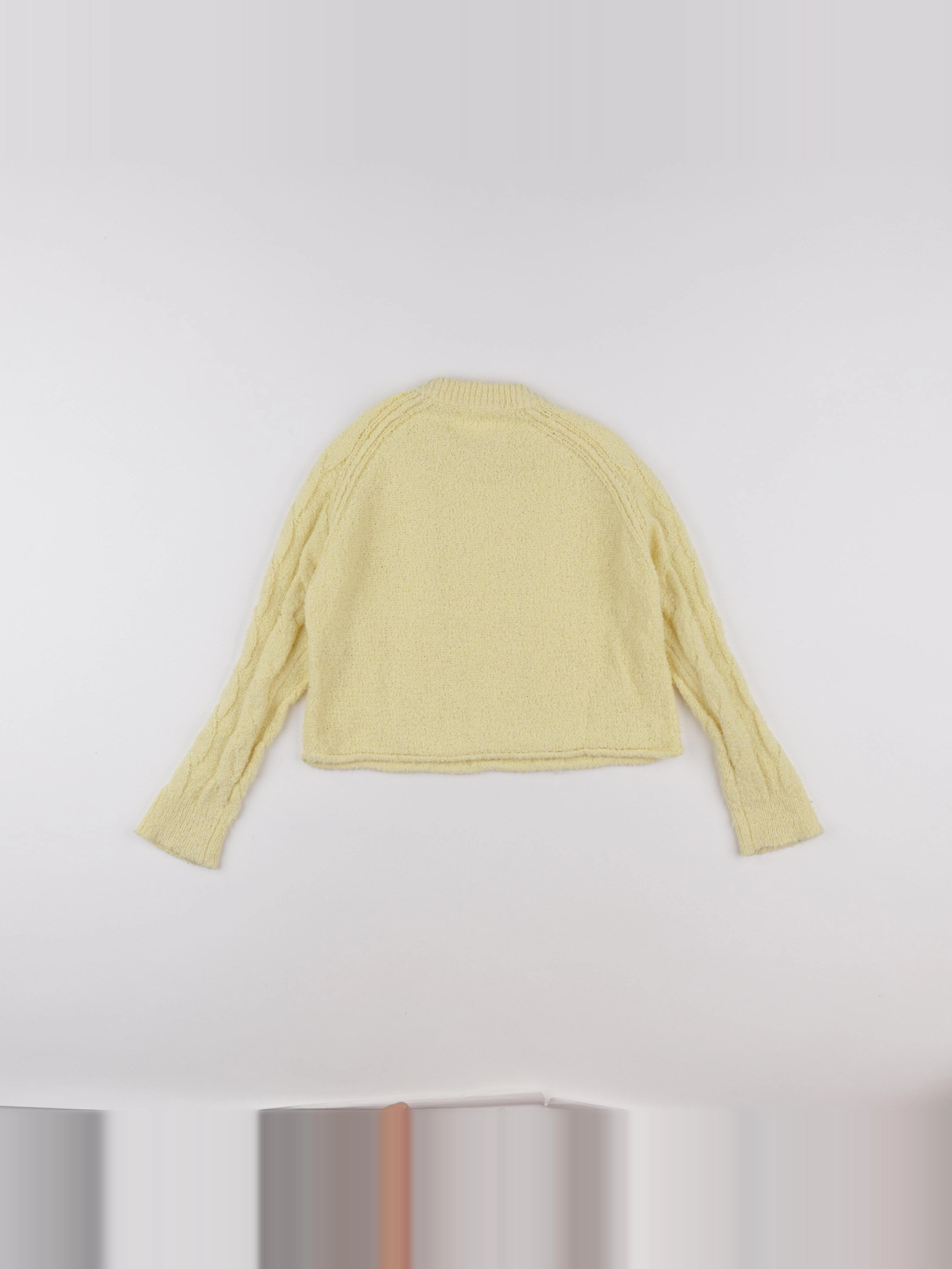 Zara - pull jaune - 8/9 ans