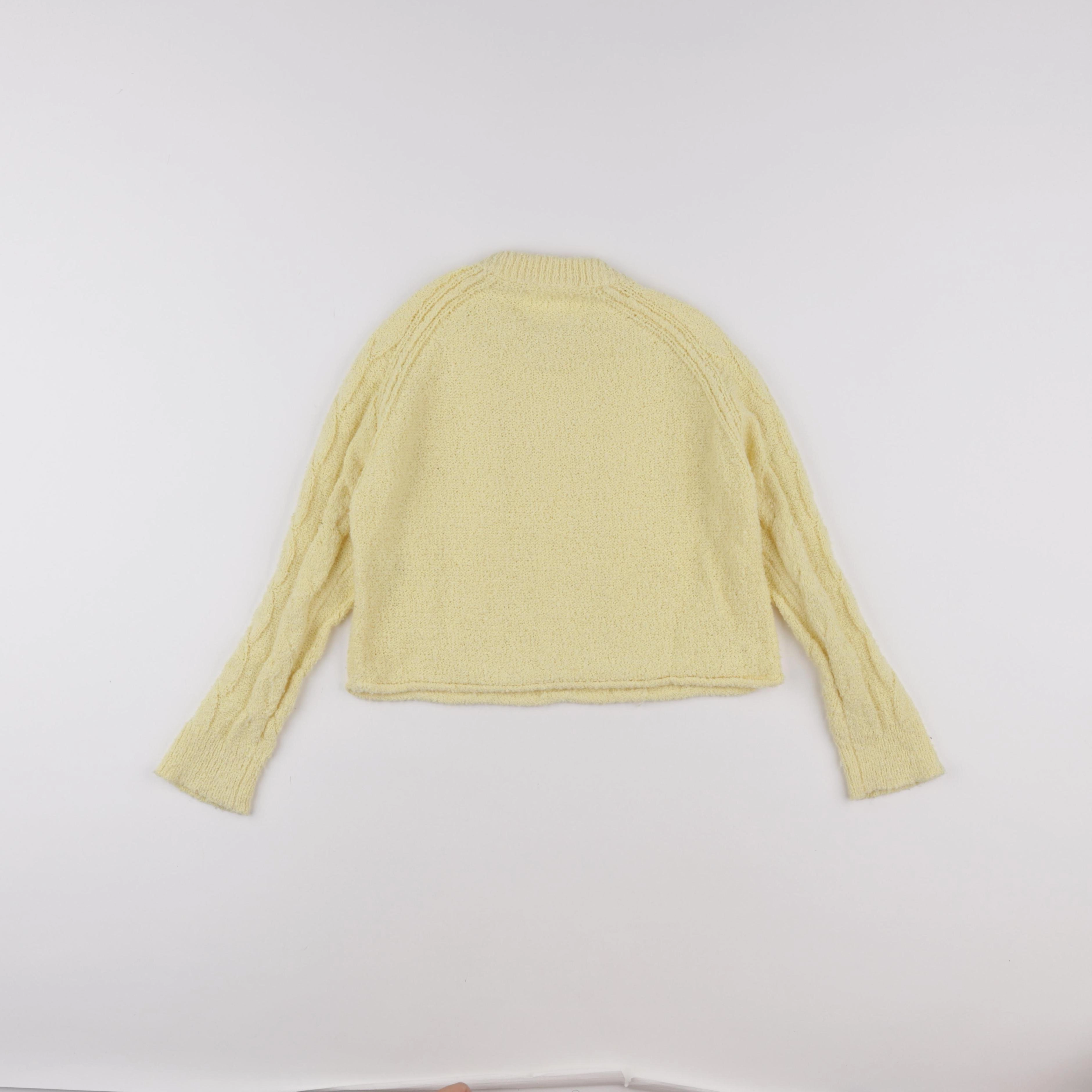 Zara - pull jaune - 8/9 ans