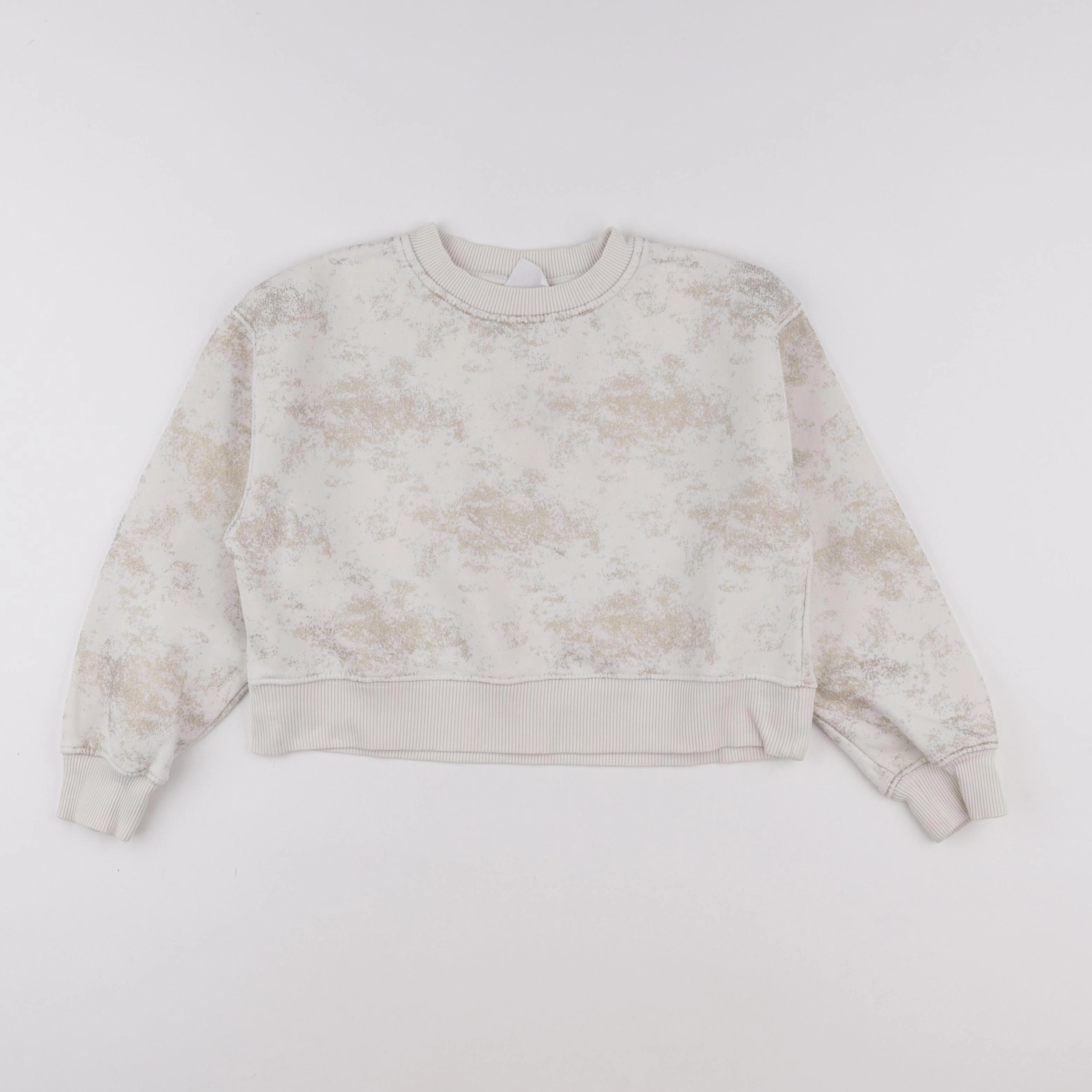 Zara - sweat beige - 8/9 ans