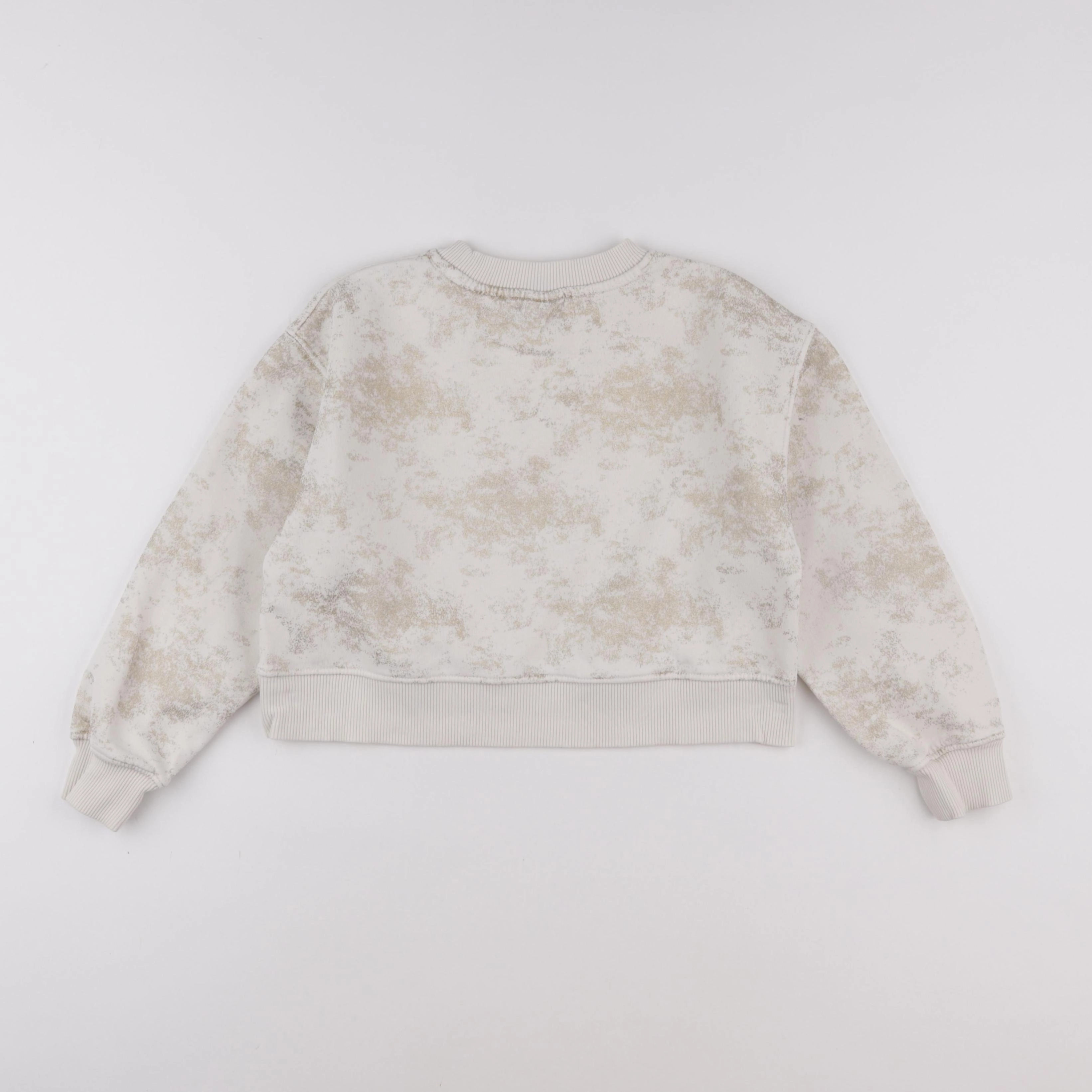 Zara - sweat beige - 8/9 ans