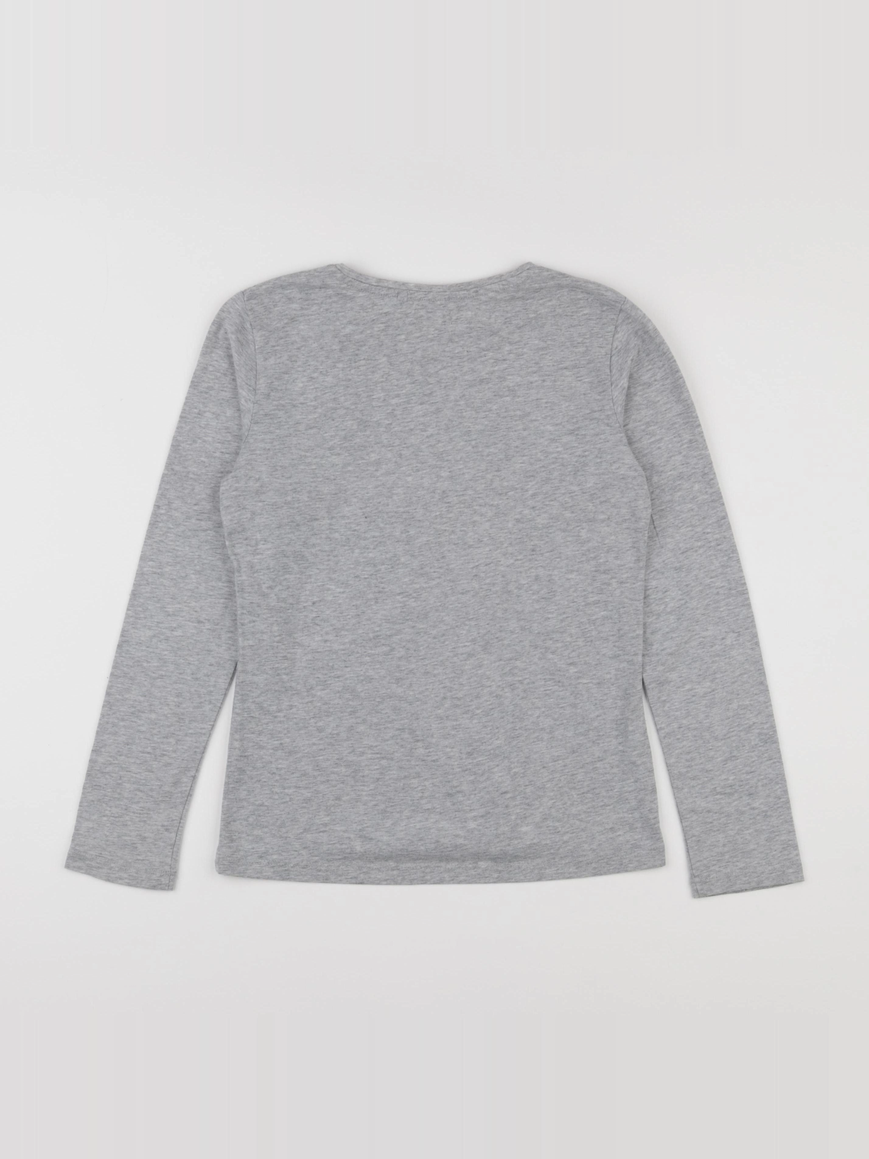 IKKS - tee-shirt gris - 10 ans