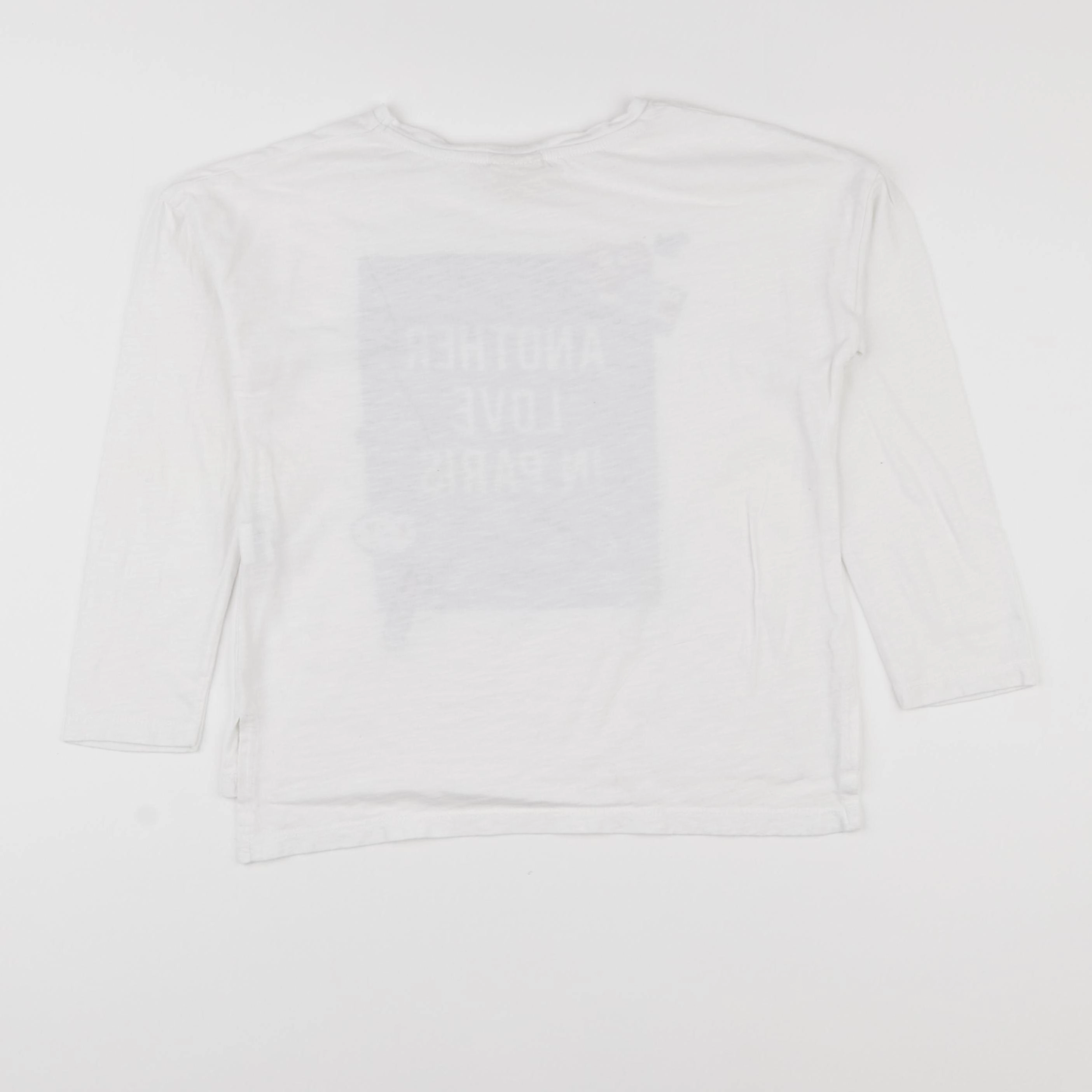 Zara - tee-shirt blanc - 7 ans