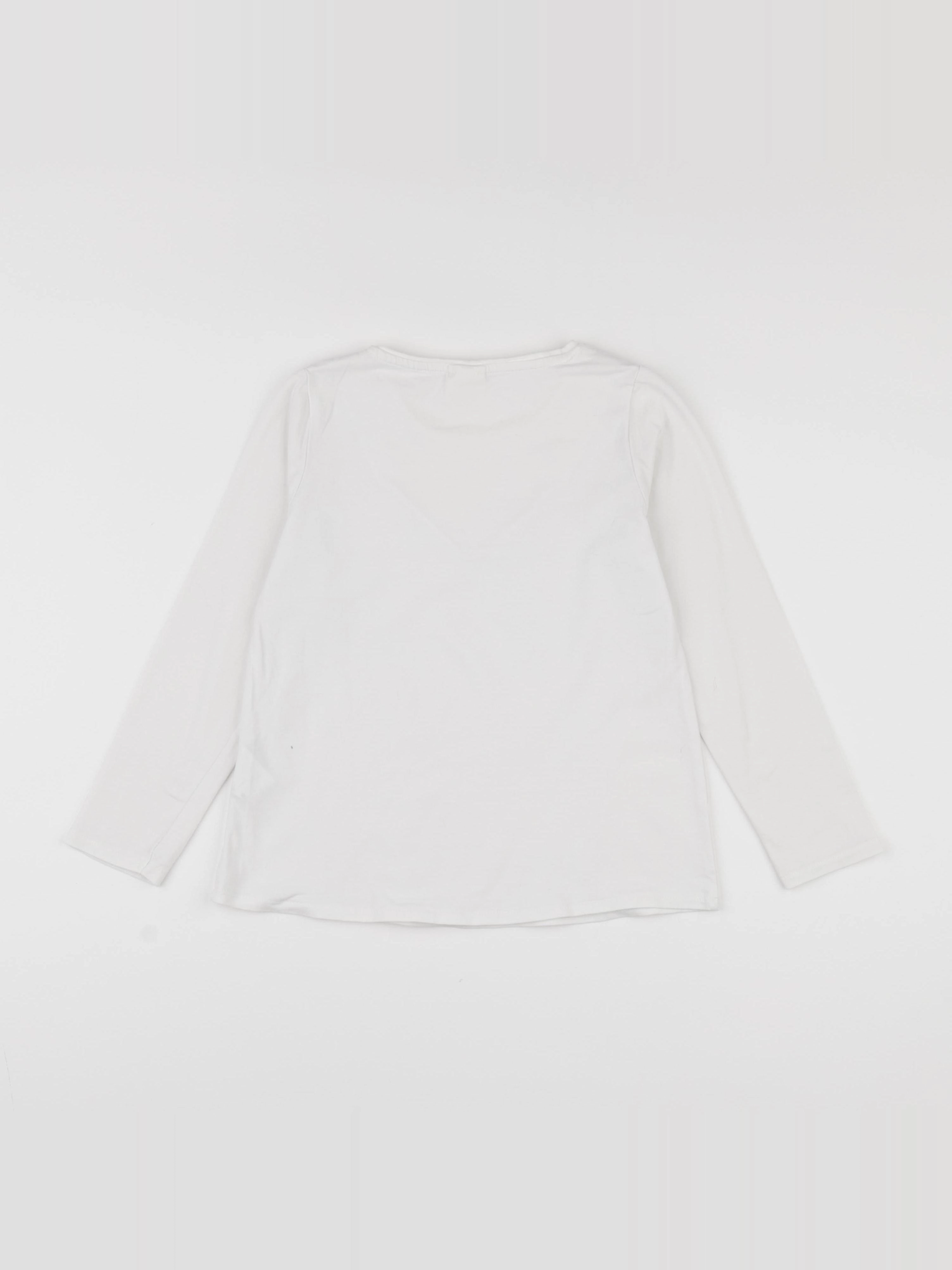 Zara - tee-shirt blanc - 7 ans