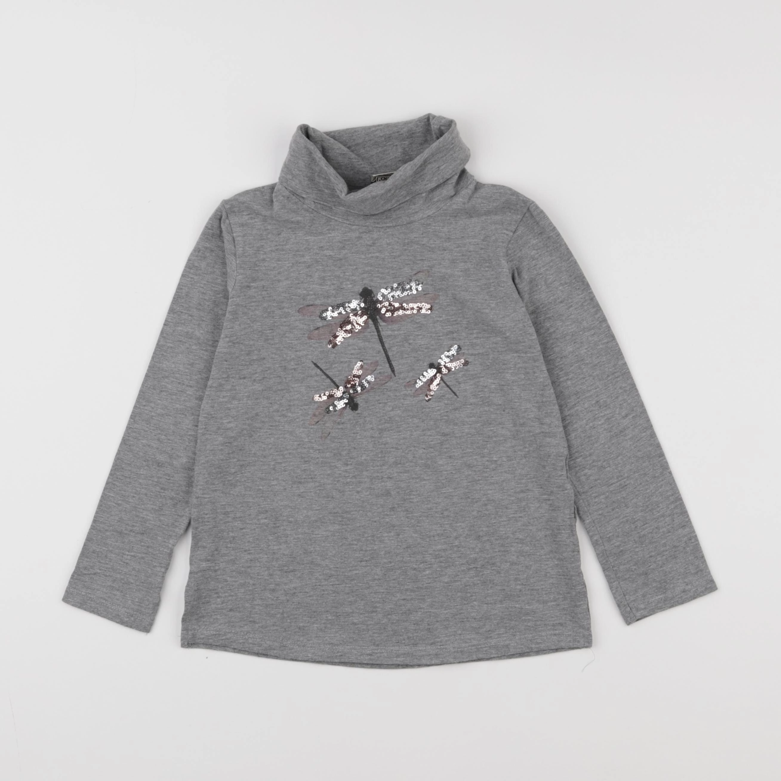 Tape à l'oeil - sous-pull gris - 5 ans