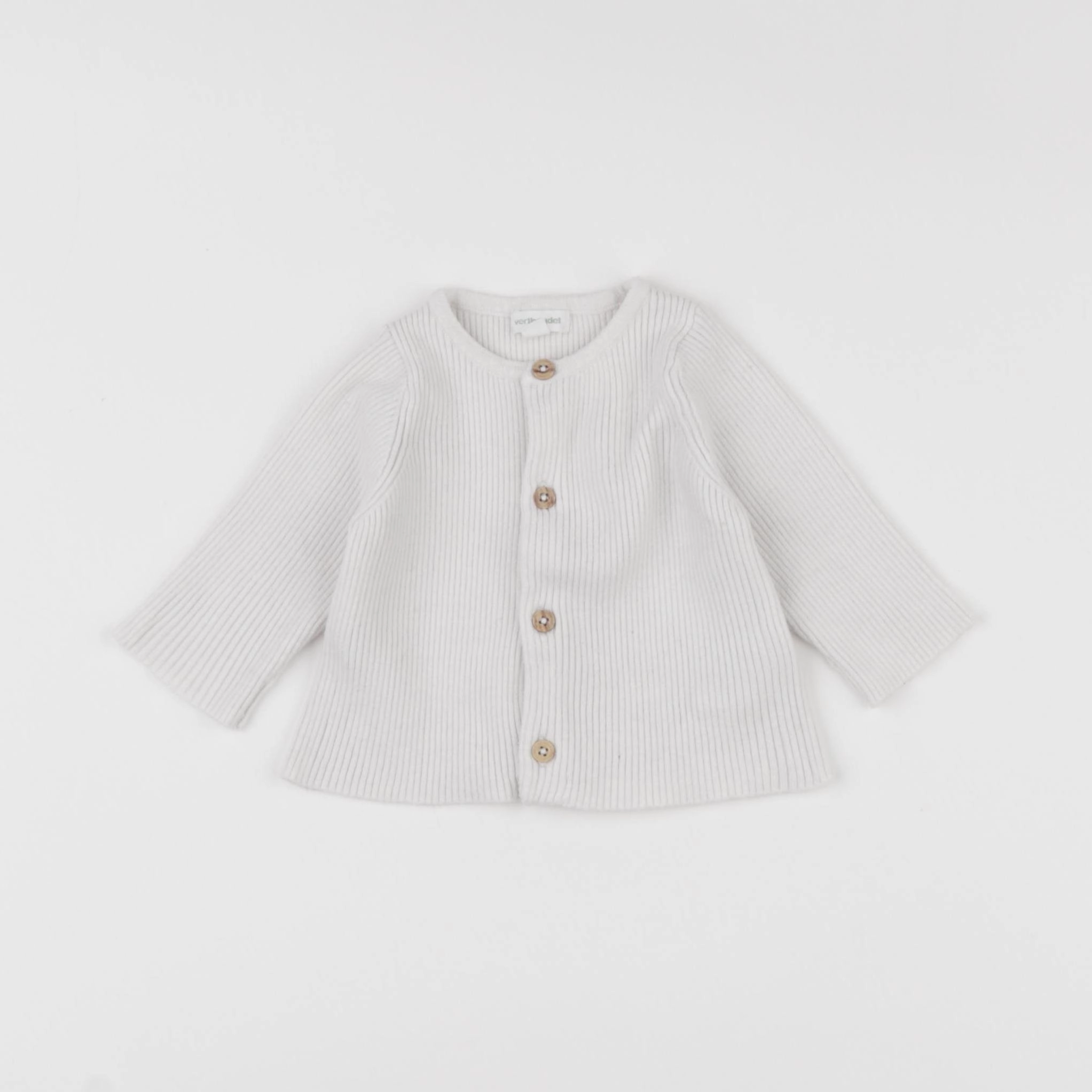 Vertbaudet - gilet blanc - 1 mois