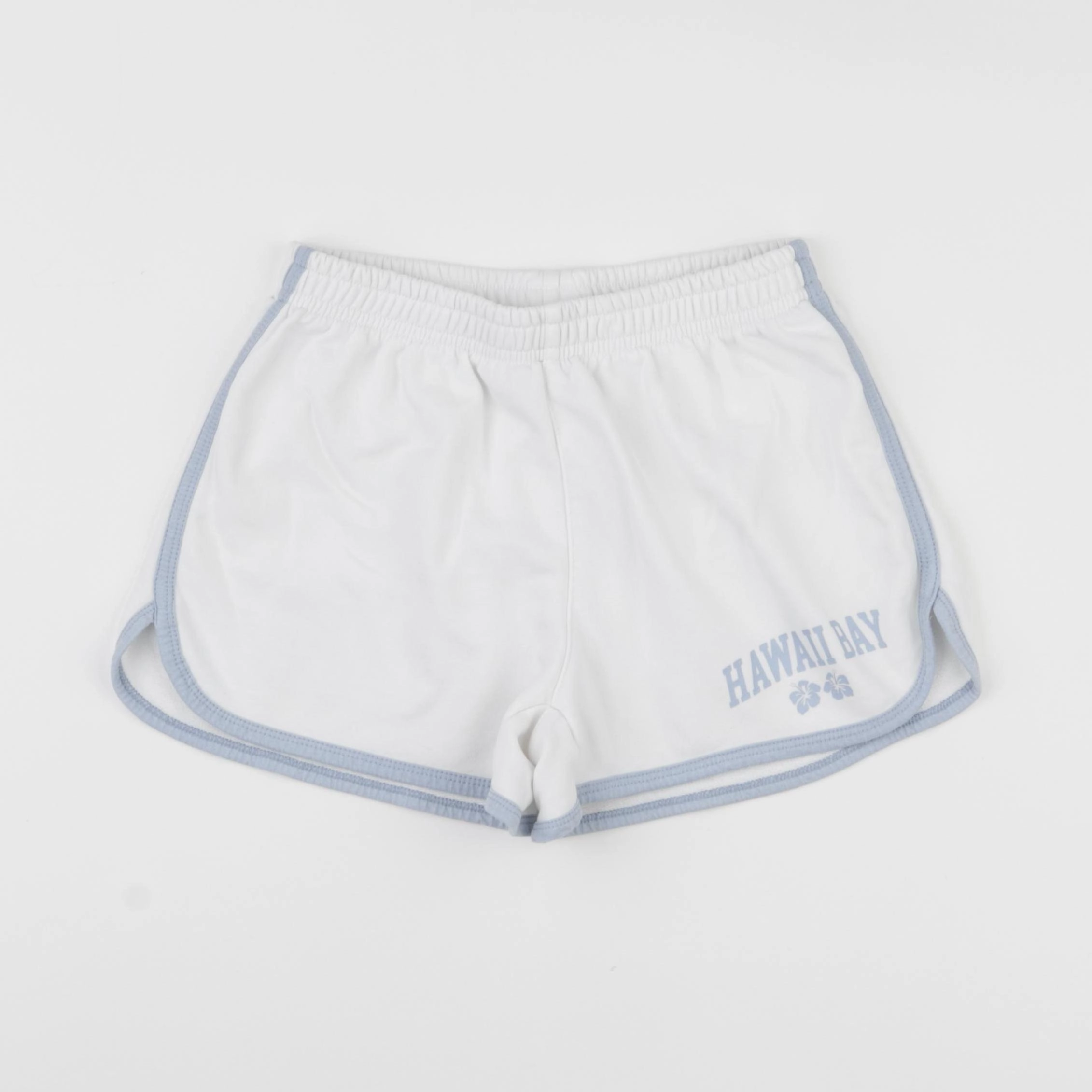 Zara - short bleu, blanc - 13/14 ans