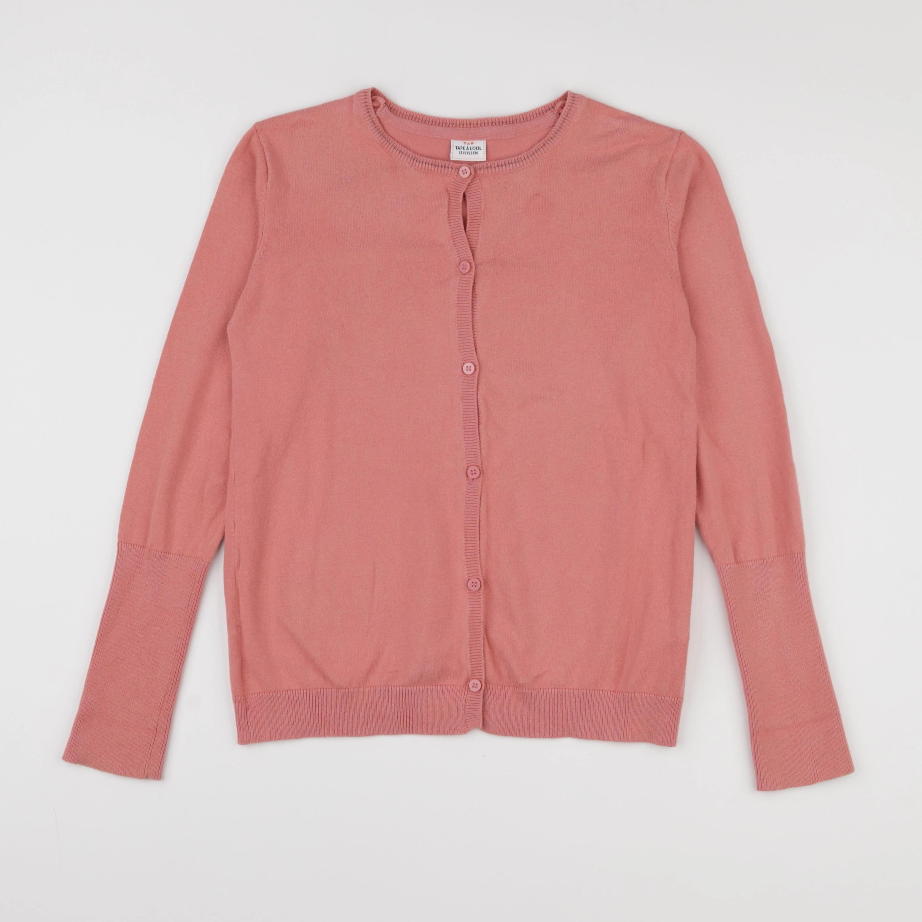 Tape à l'oeil - gilet rose - 12 ans