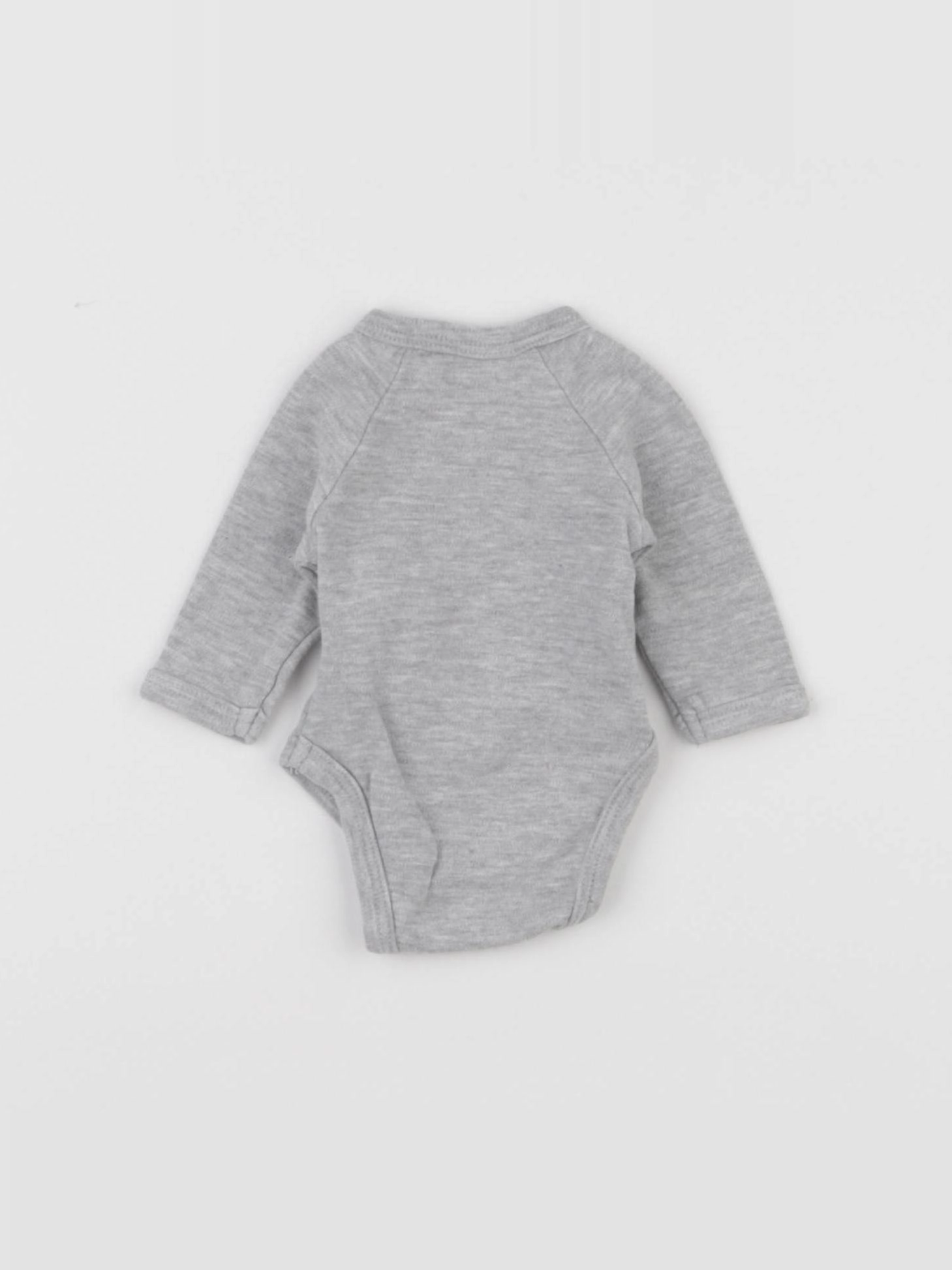 Vertbaudet - body gris - 0 mois